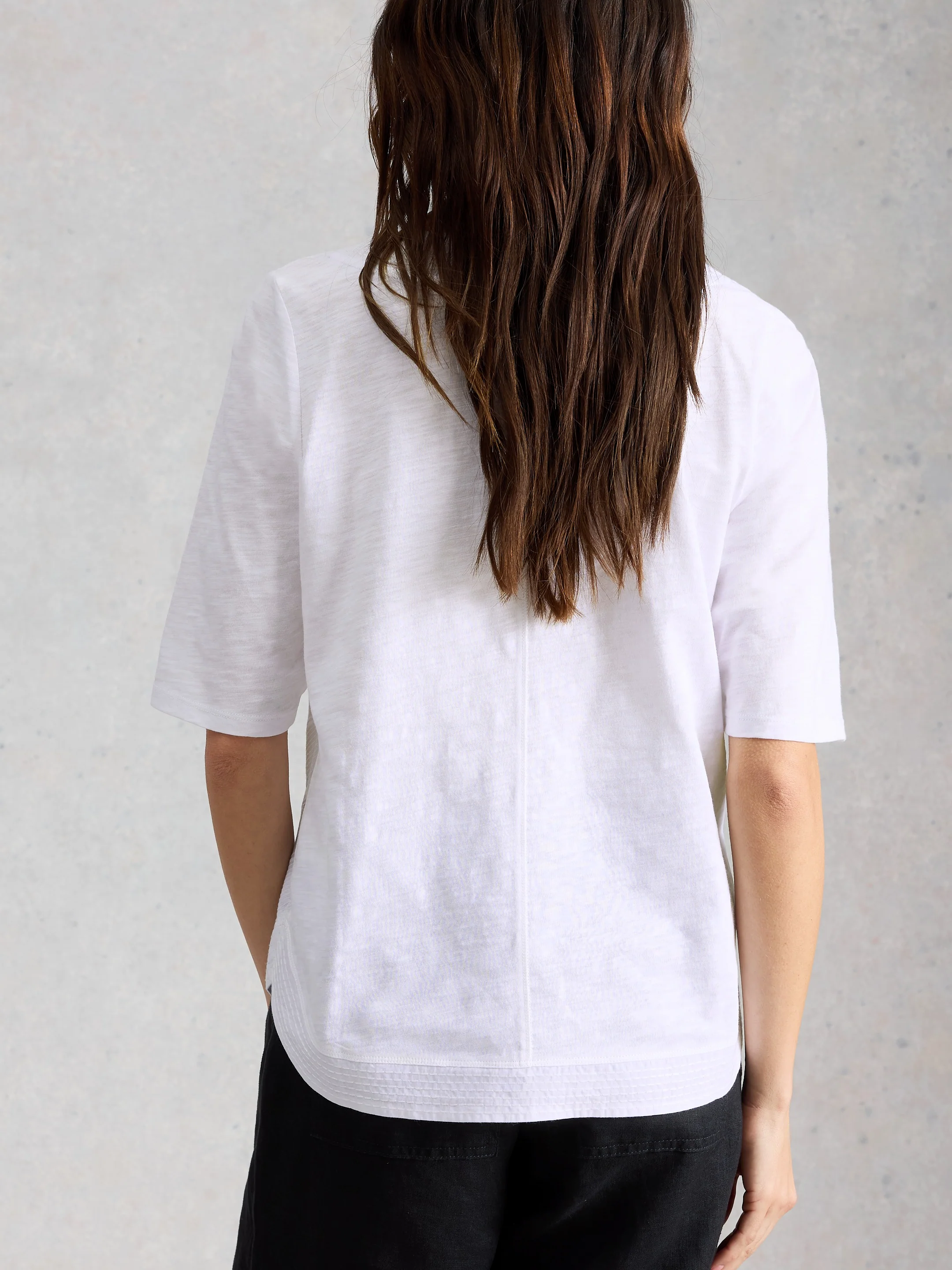 Weaver Broderie Tee - Image 3