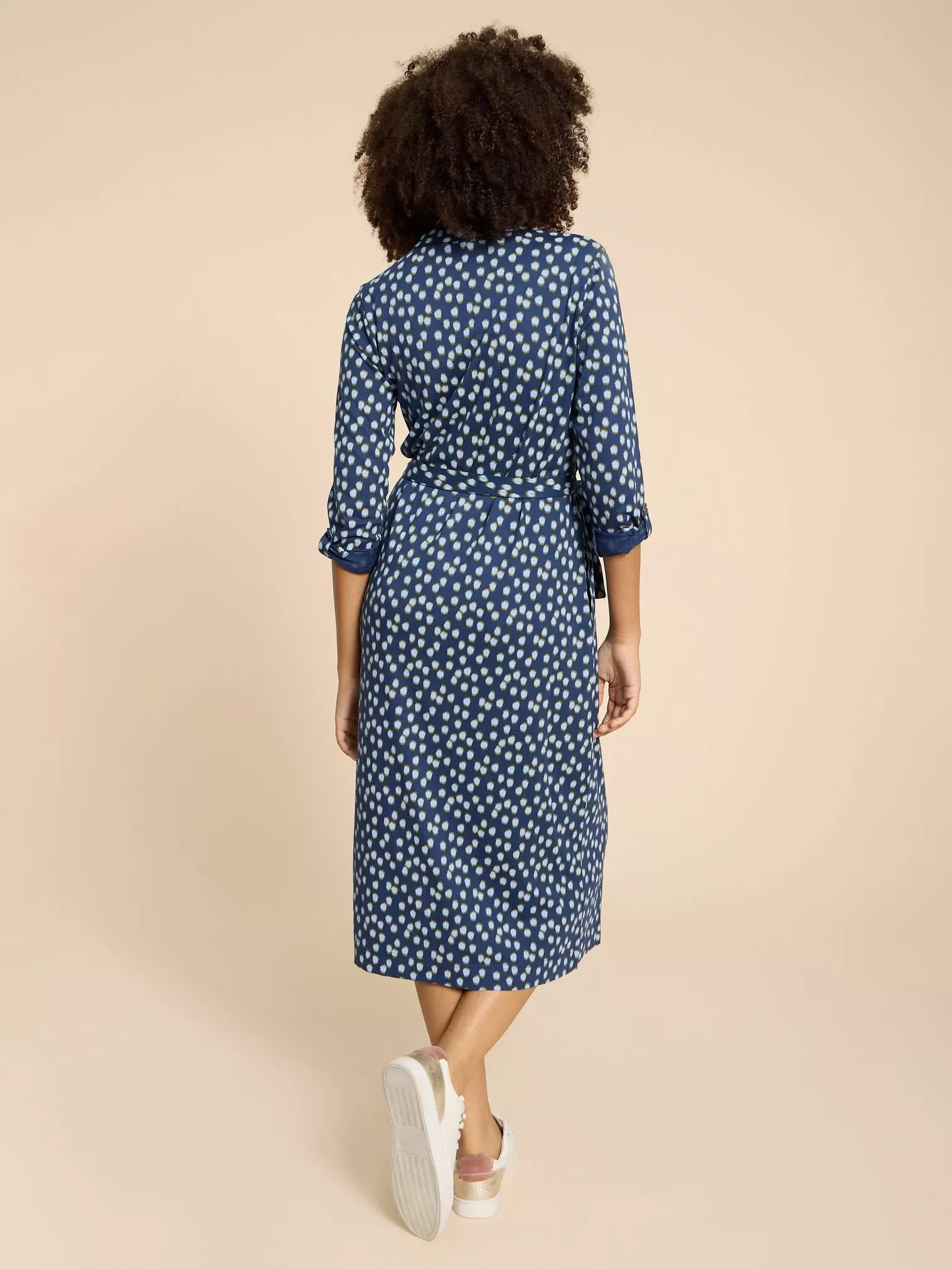Annie Jersey Shirt Dress - Image 11
