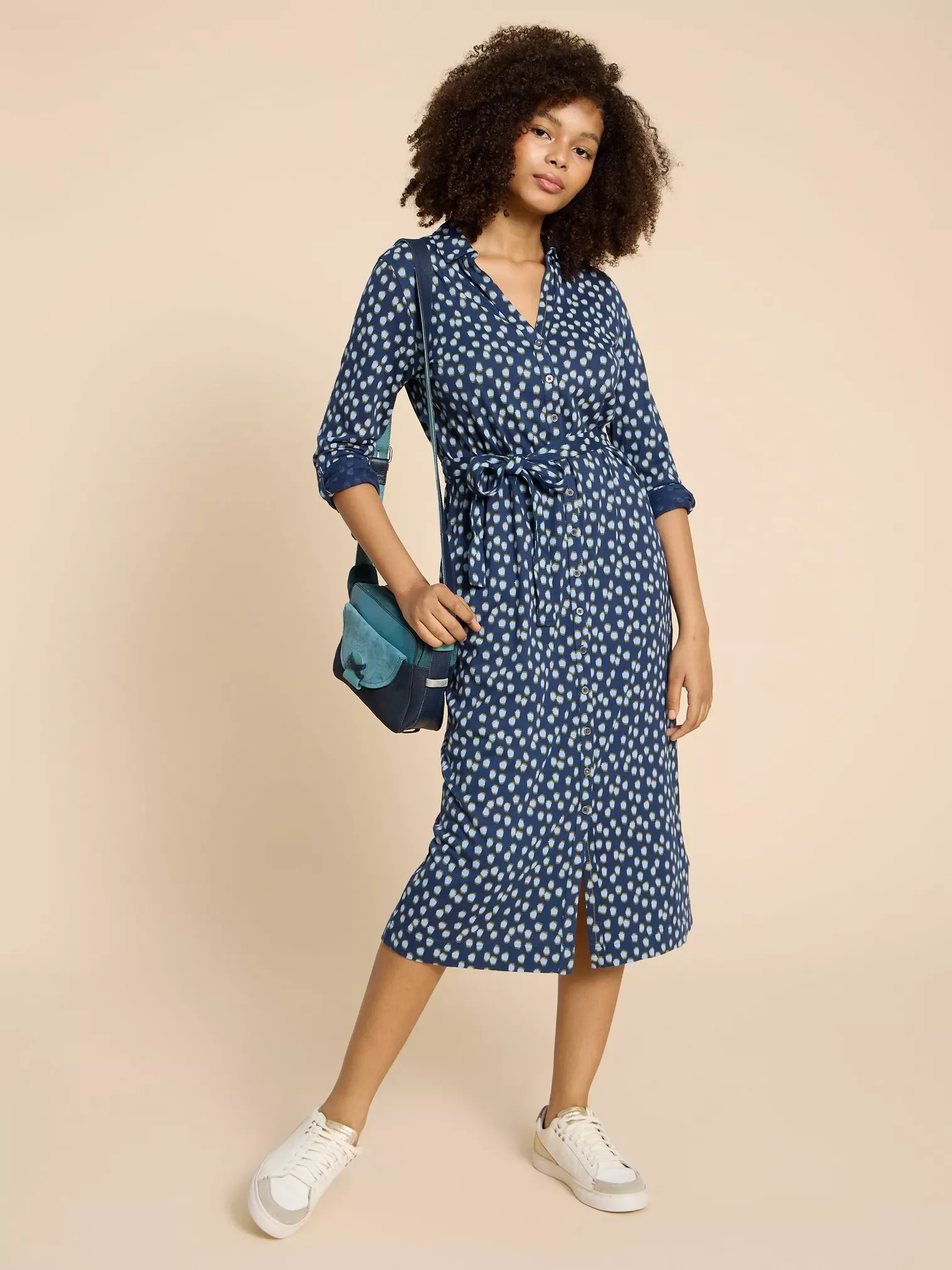 Annie Jersey Shirt Dress - Image 13