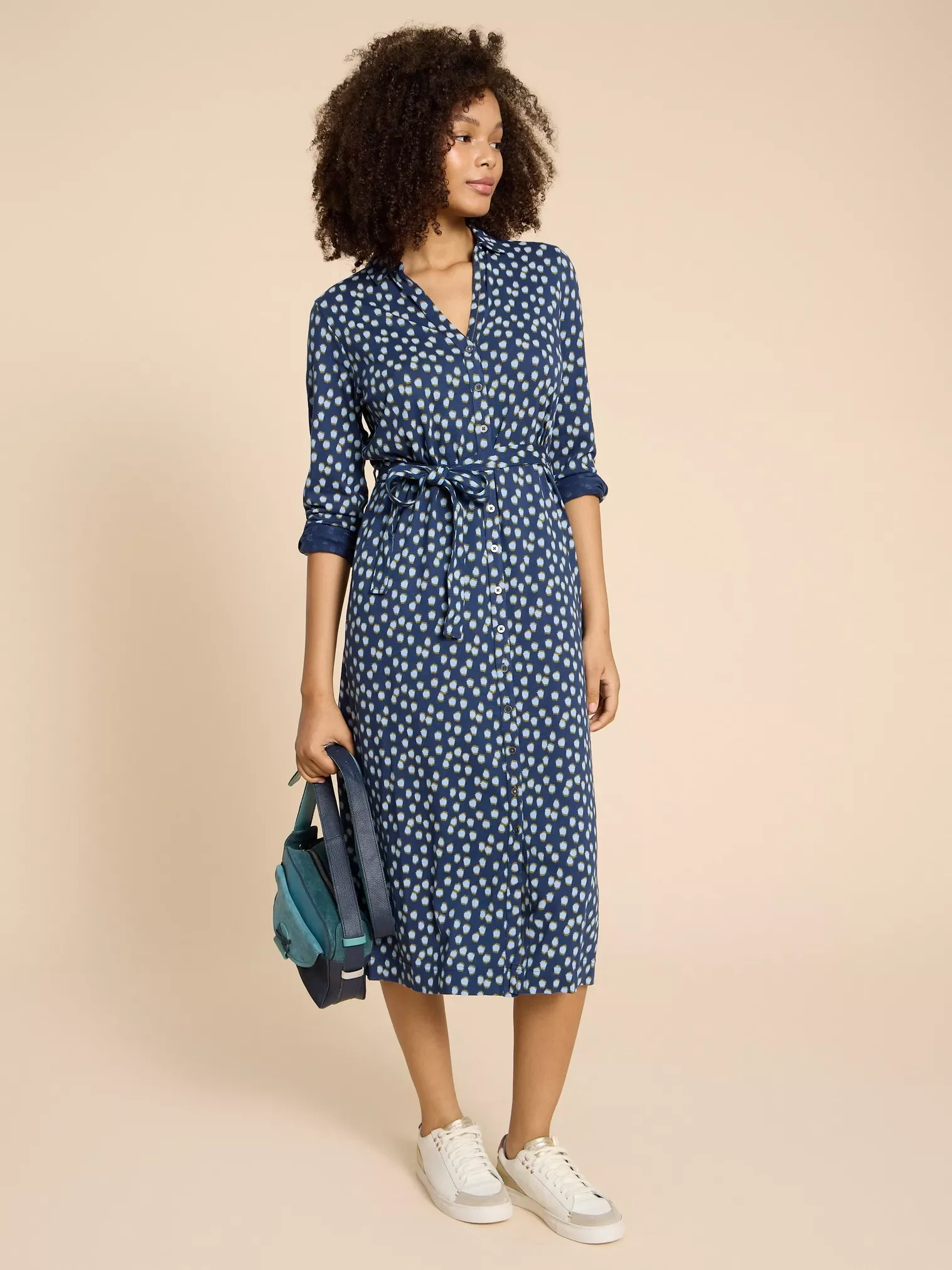 Annie Jersey Shirt Dress - Image 7