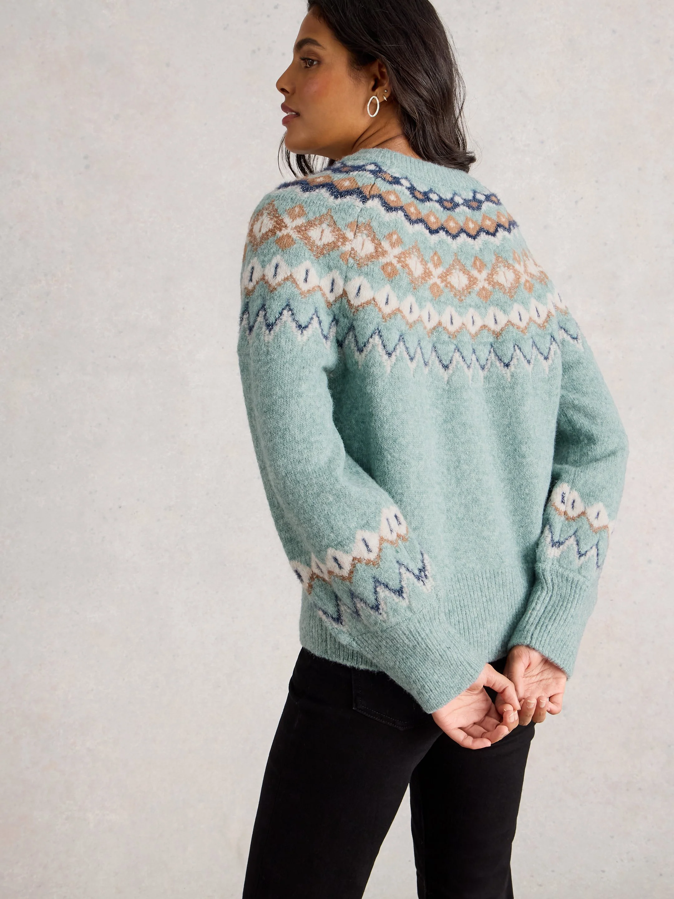 ARCTIC FAIRISLE JUMPER - Image 4