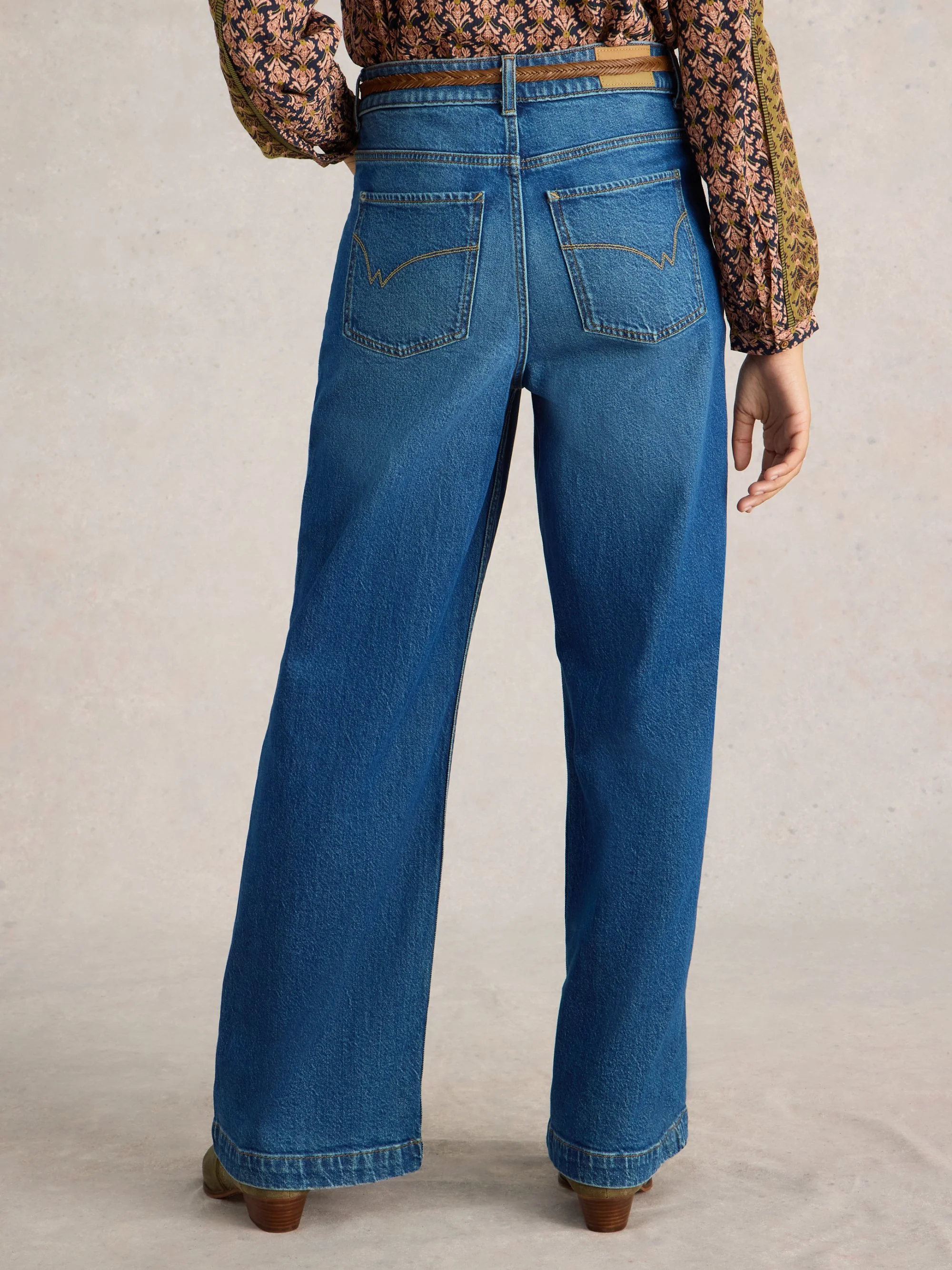 Ayla Wide Leg Jean - Image 4