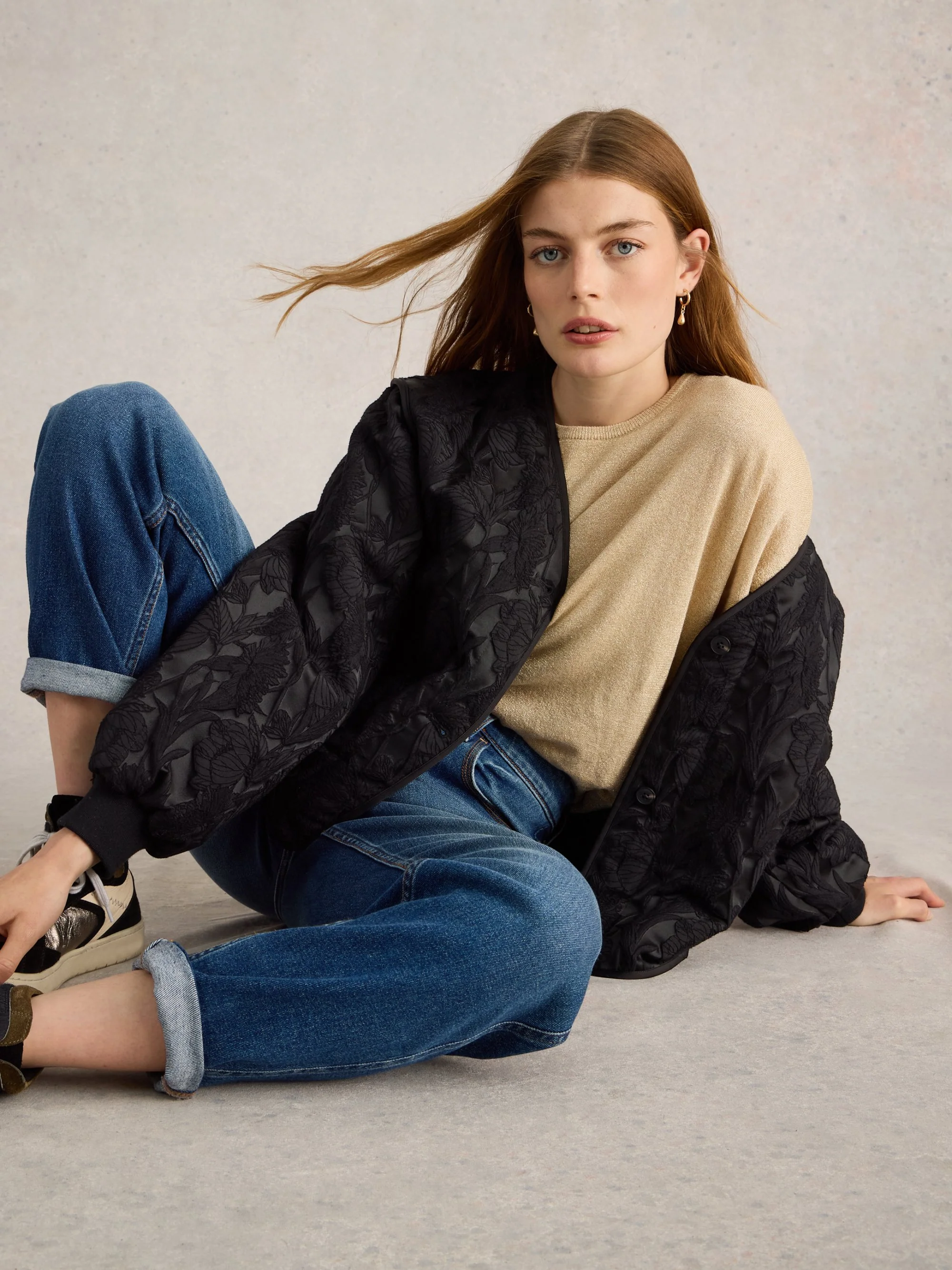 Bella Jacquard Jacket - Image 3