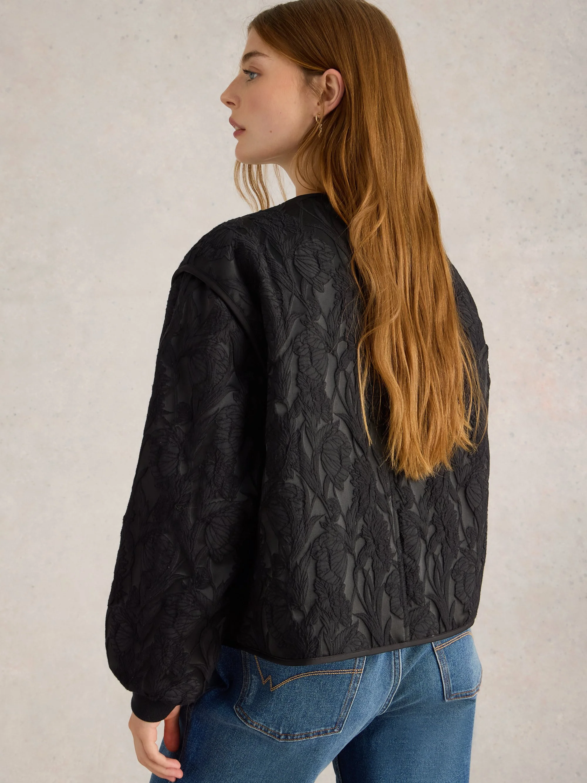Bella Jacquard Jacket - Image 4
