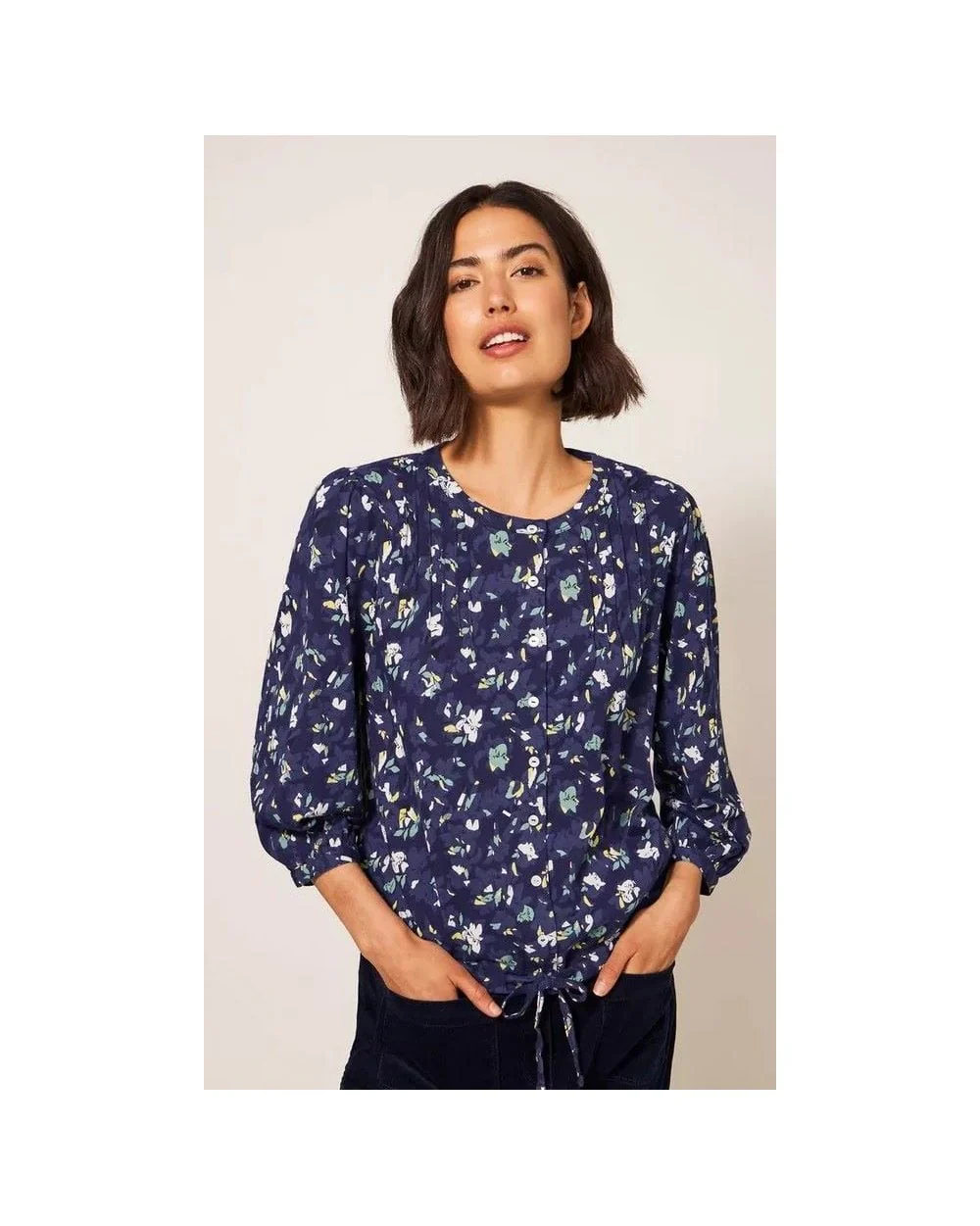 Bennie Tie Hem Shirt - Image 2