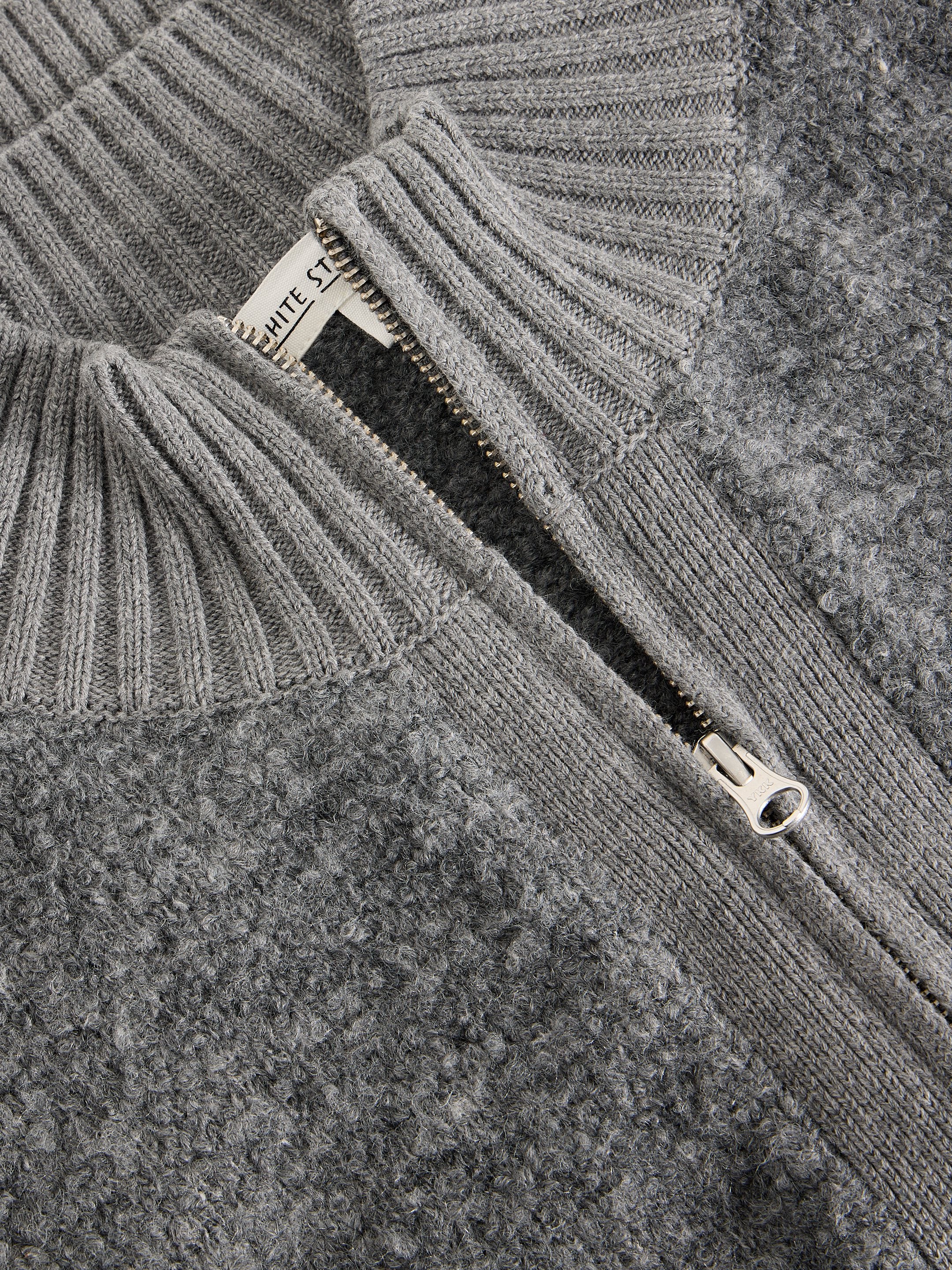 BOBBY BOUCLE ZIP CARDI - Image 6