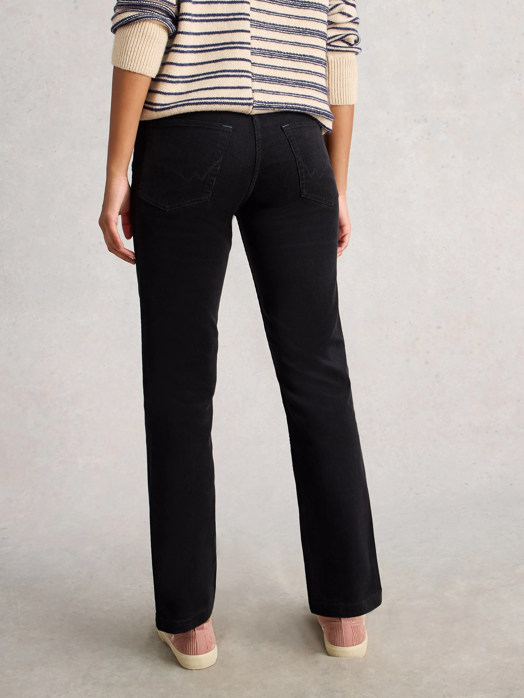 Brooke Cord Straight Trouser - Image 4