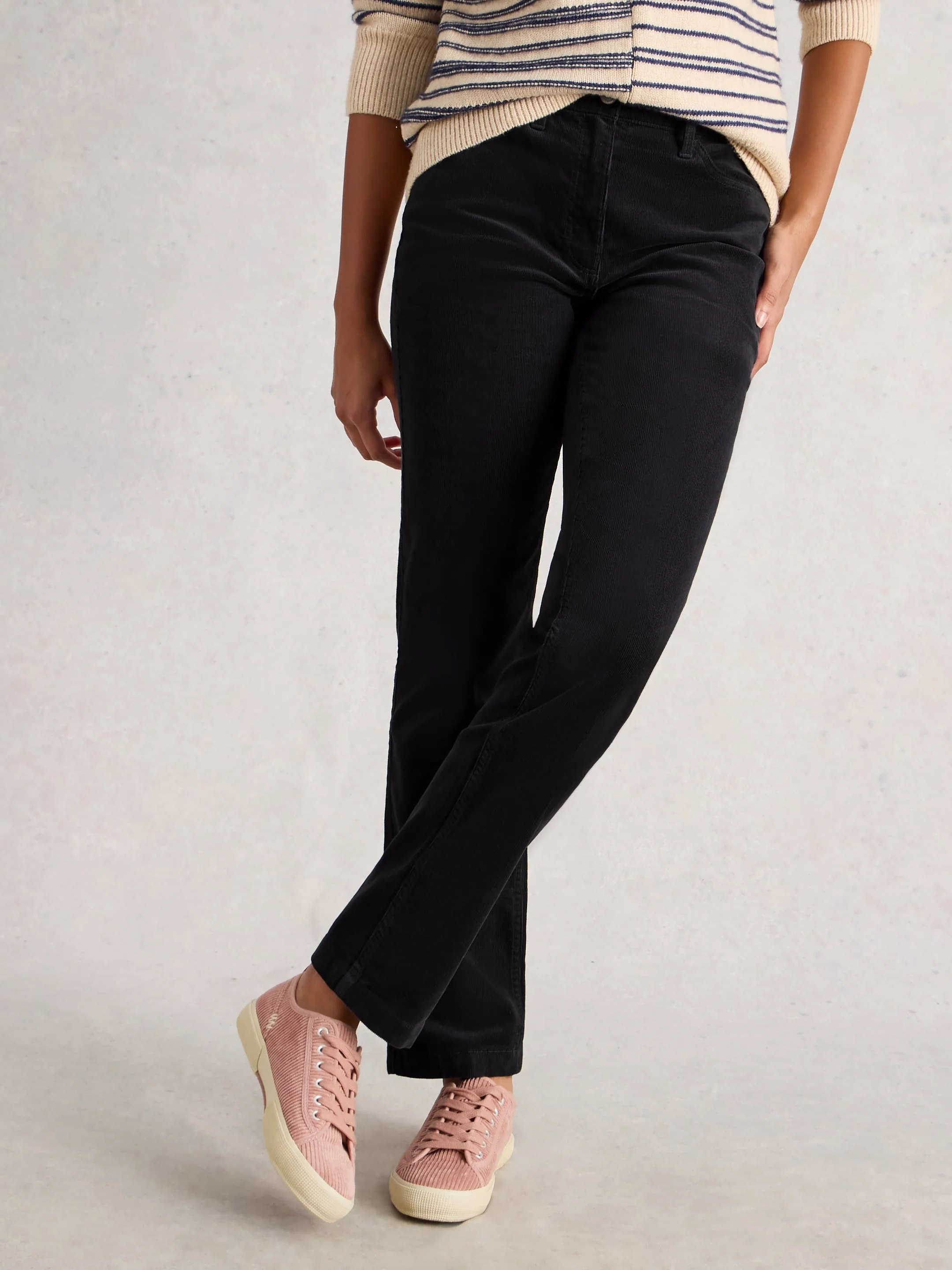 Brooke Cord Straight Trouser - Image 5