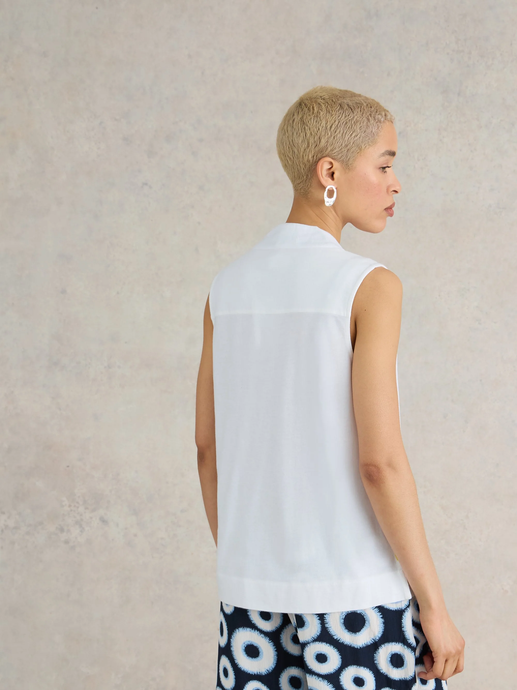 Celia Jersey Mix Shirt - Image 4
