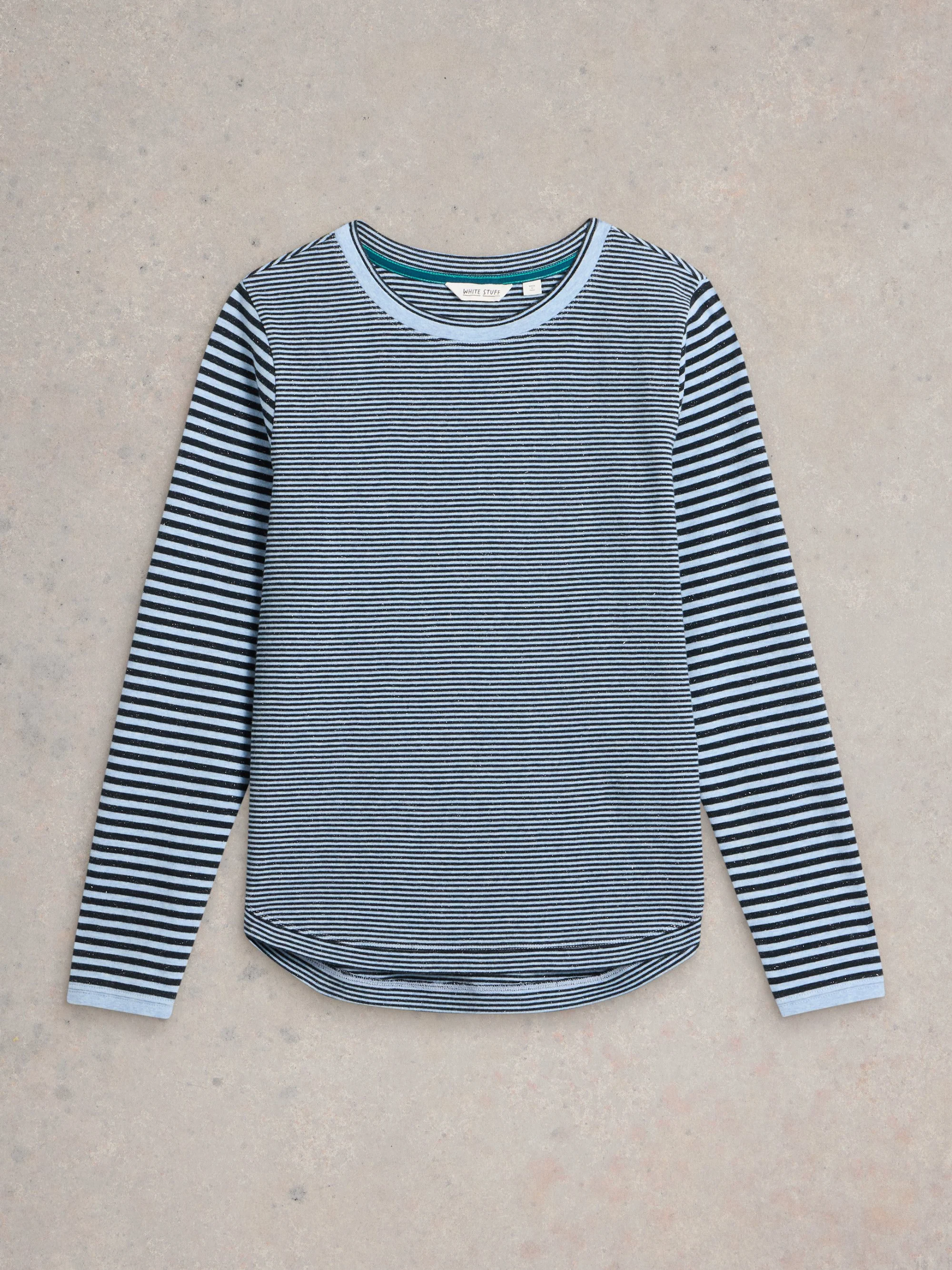 CLARA SPARKLE LONG SLEEVE TEE - Image 3