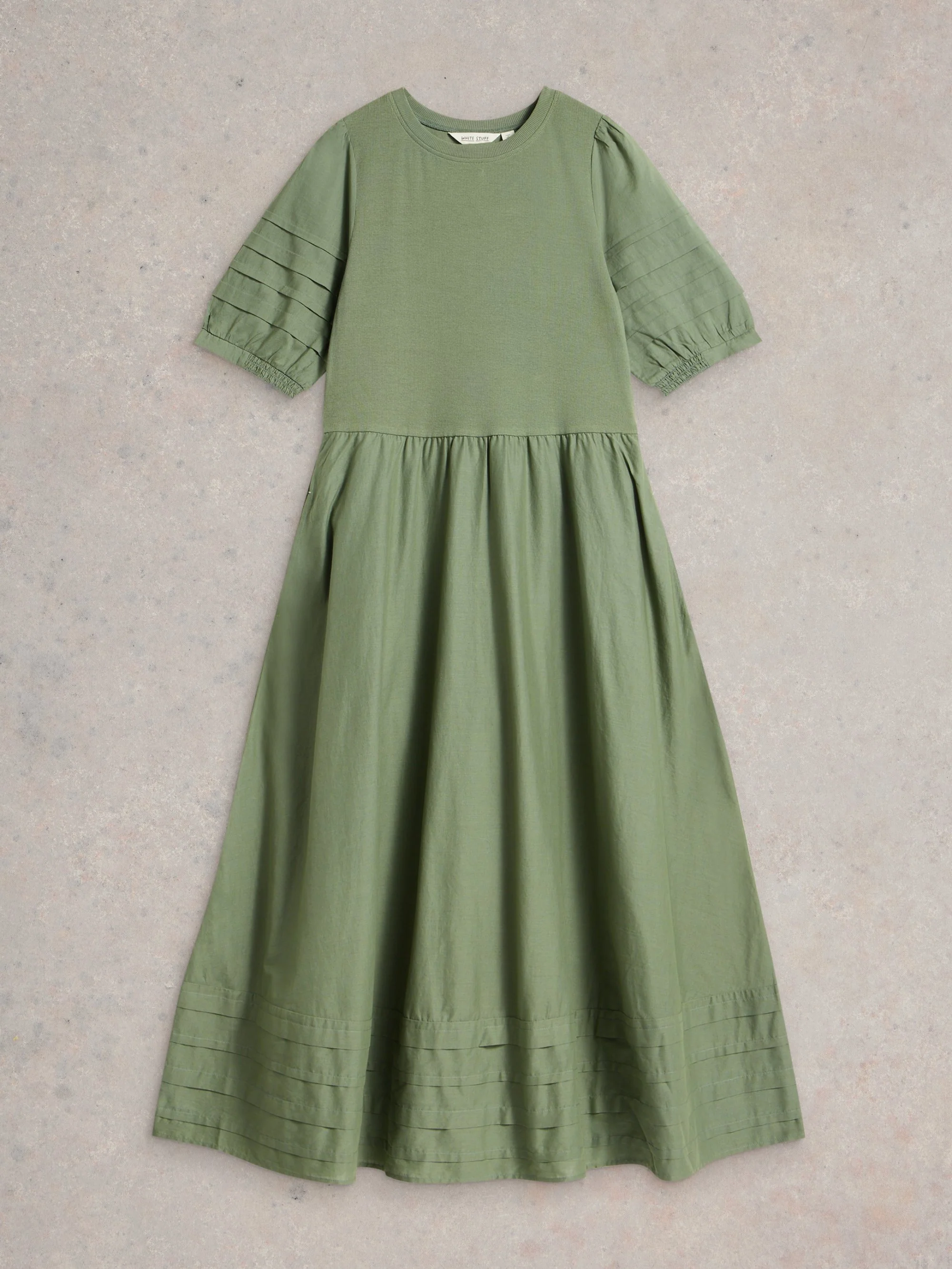 Claudia Fabric Mix Dress - Image 6