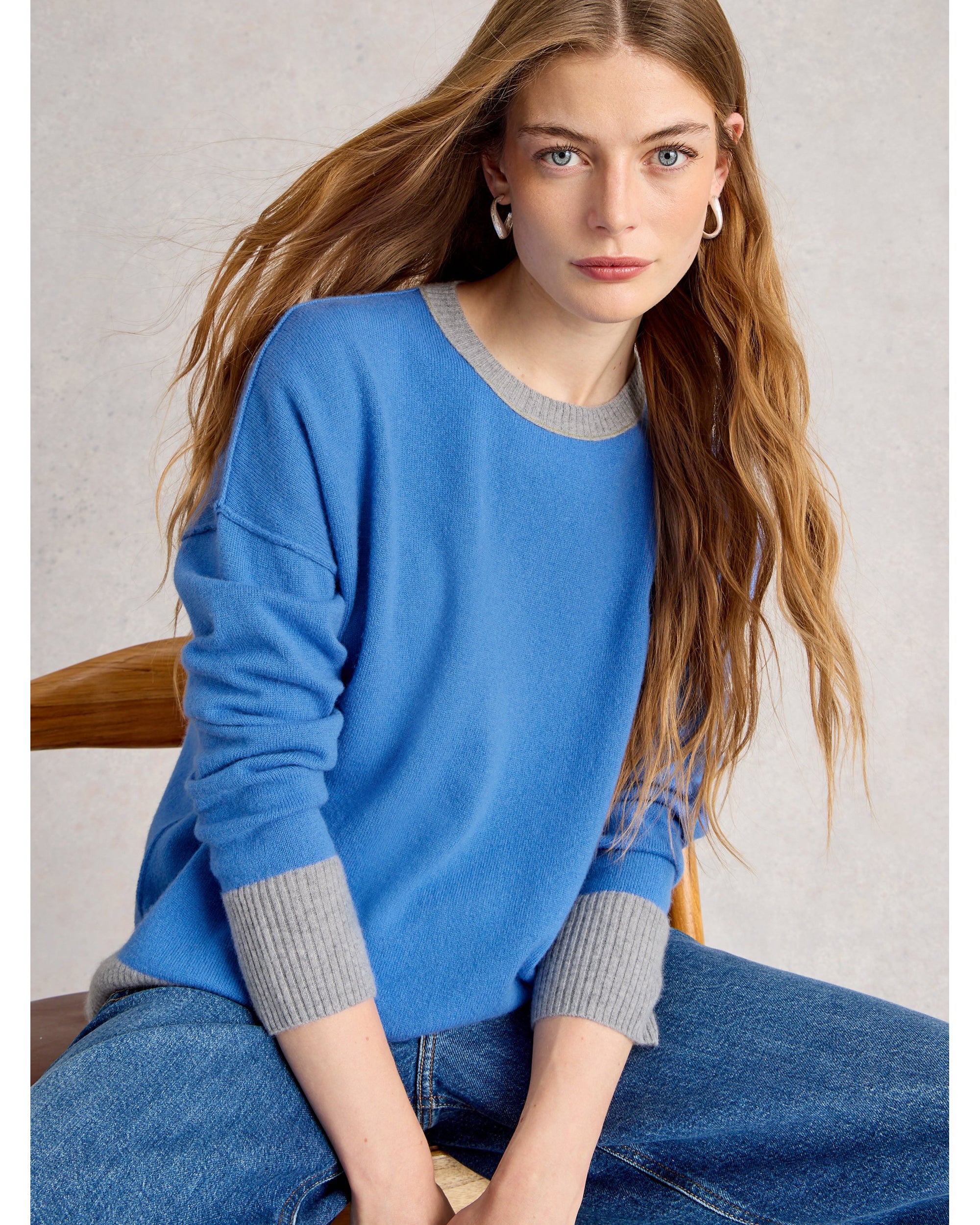CREW CASHMERE JUMPER