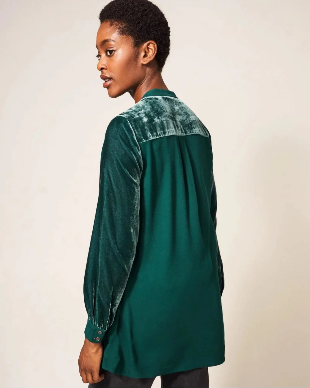 Dakota Velvet Tunic - Image 4
