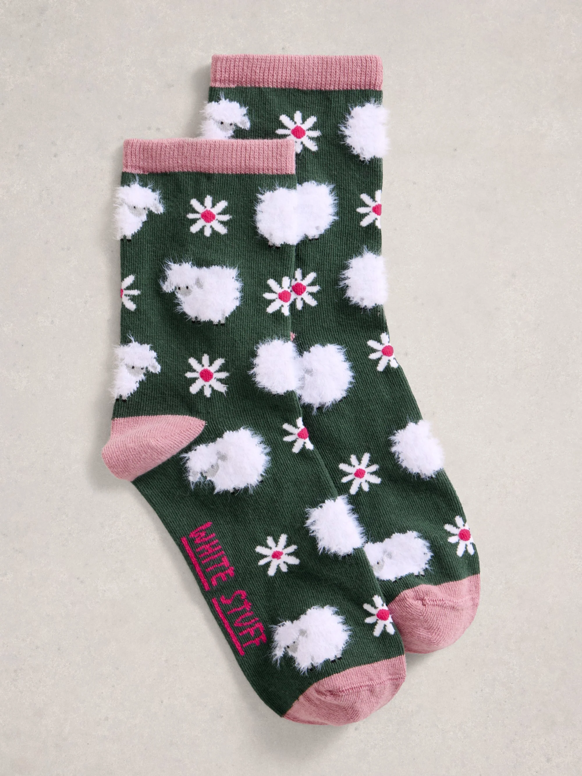 Fluffy Ankle Sock - Image 2
