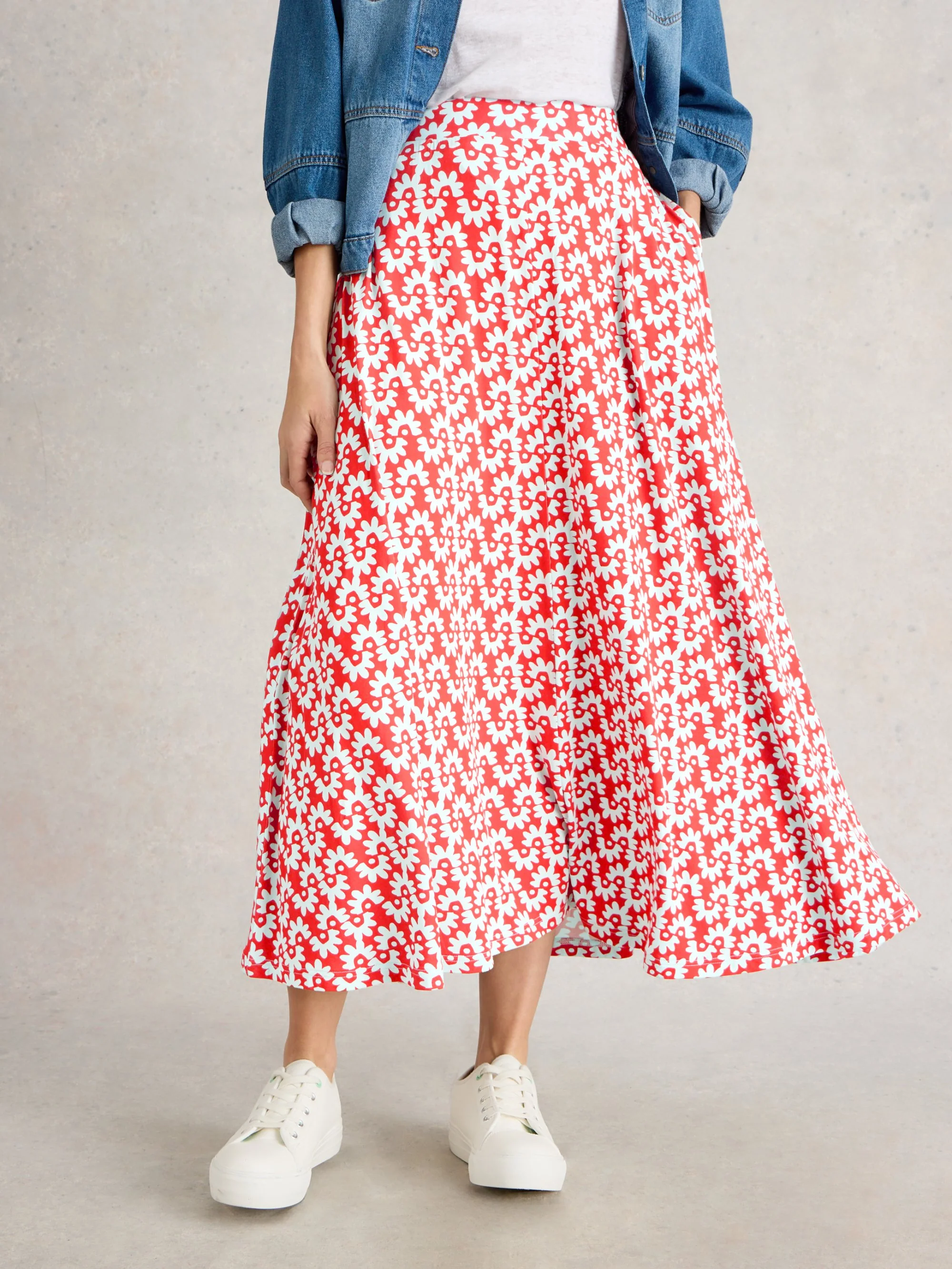 Jada Jersey Maxi Skirt