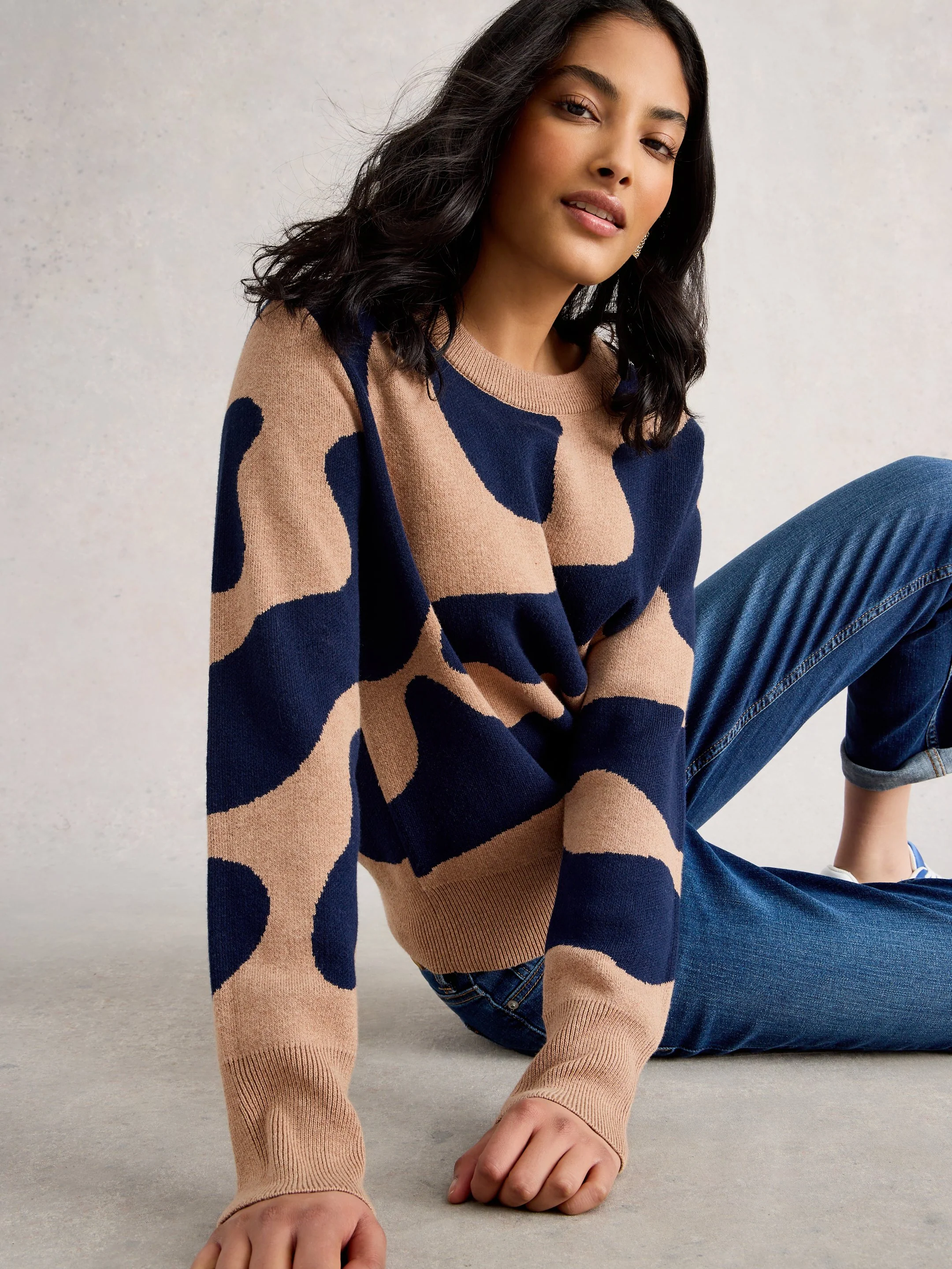 KATIE ABSTRACT JUMPER - Image 3
