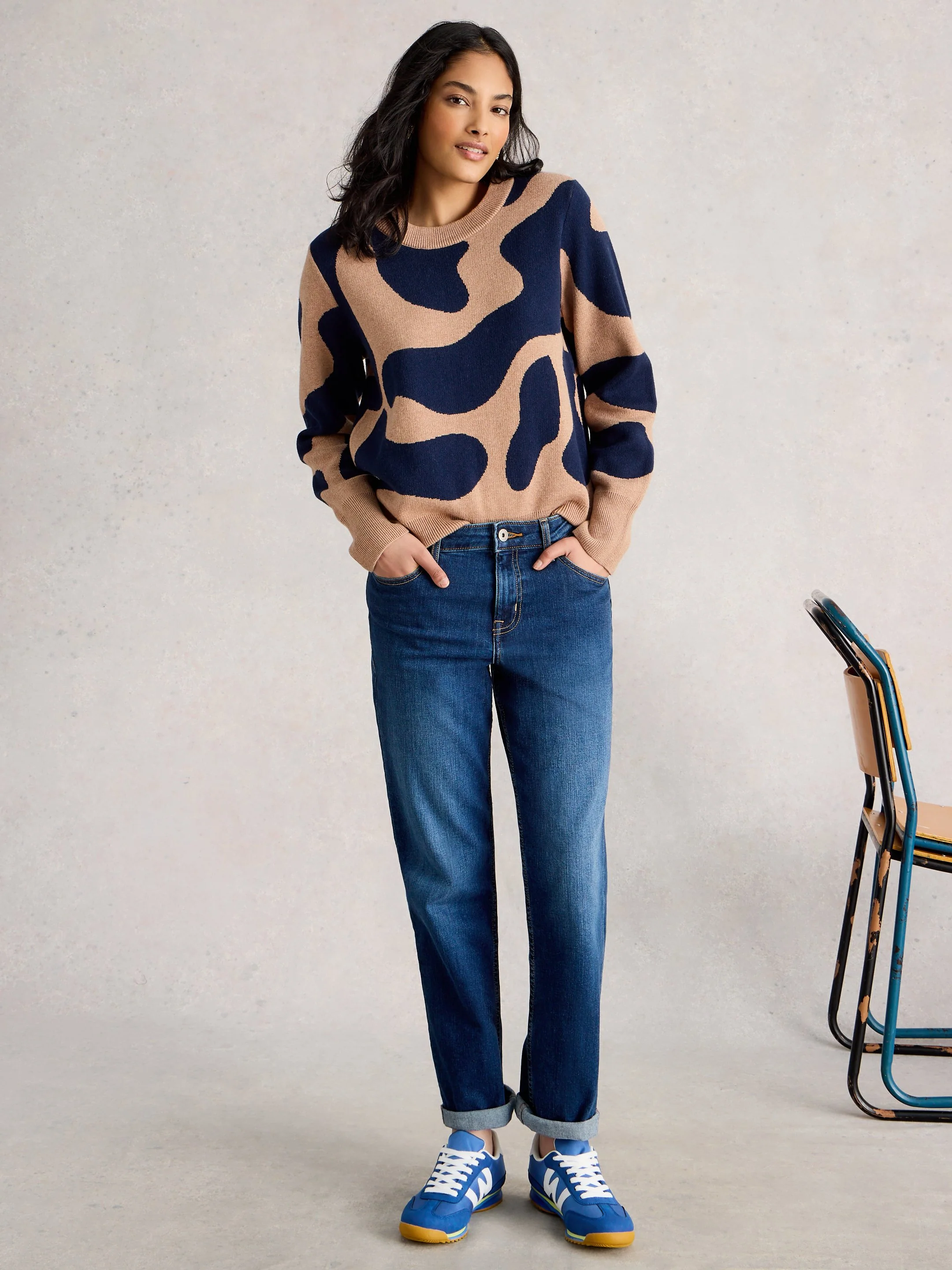 KATIE ABSTRACT JUMPER - Image 5