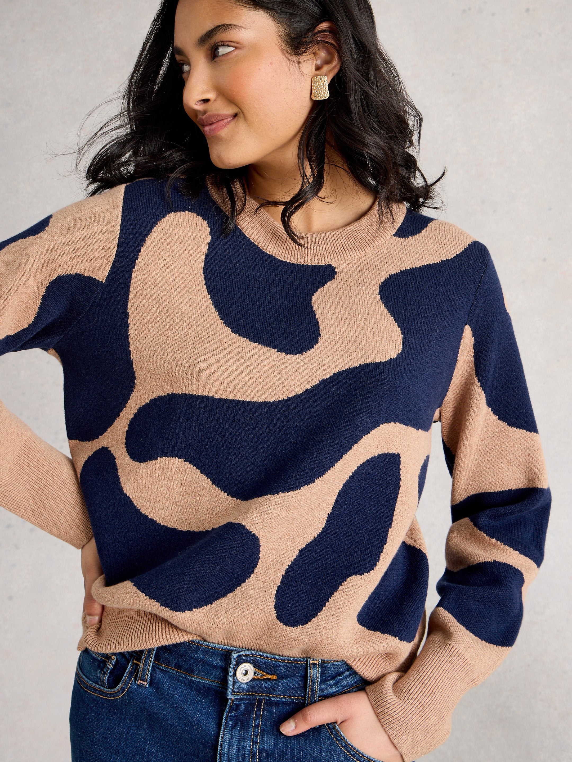 KATIE ABSTRACT JUMPER - Image 7