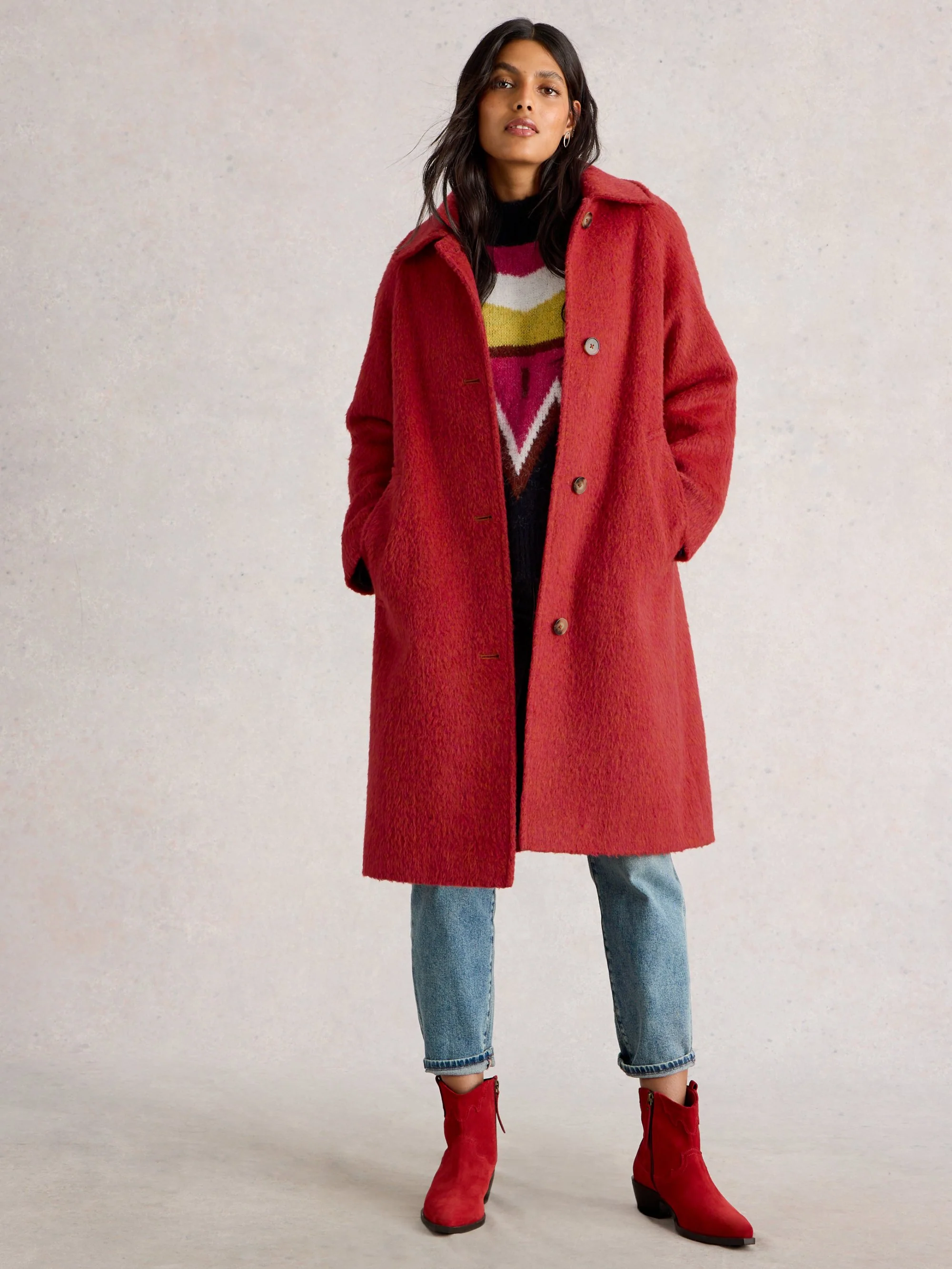 Kelsey Wool Blend Coat - Image 3