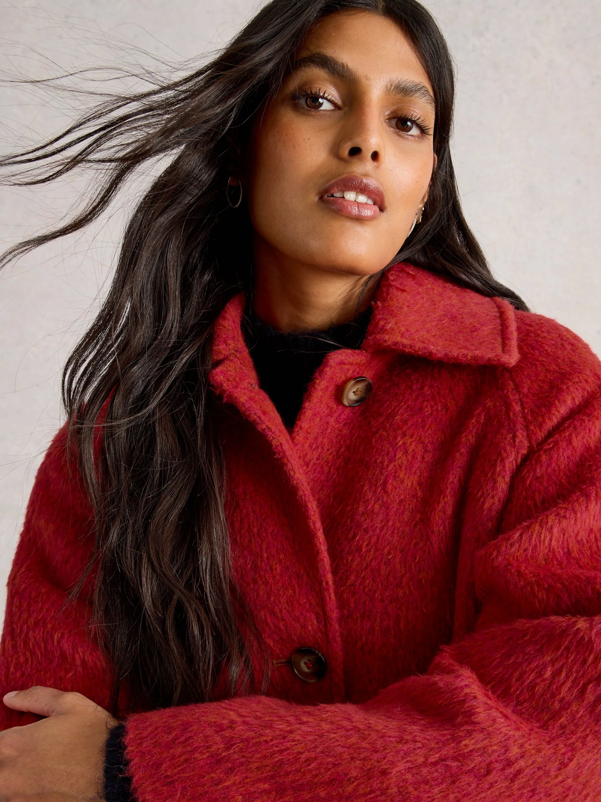 Kelsey Wool Blend Coat - Image 6