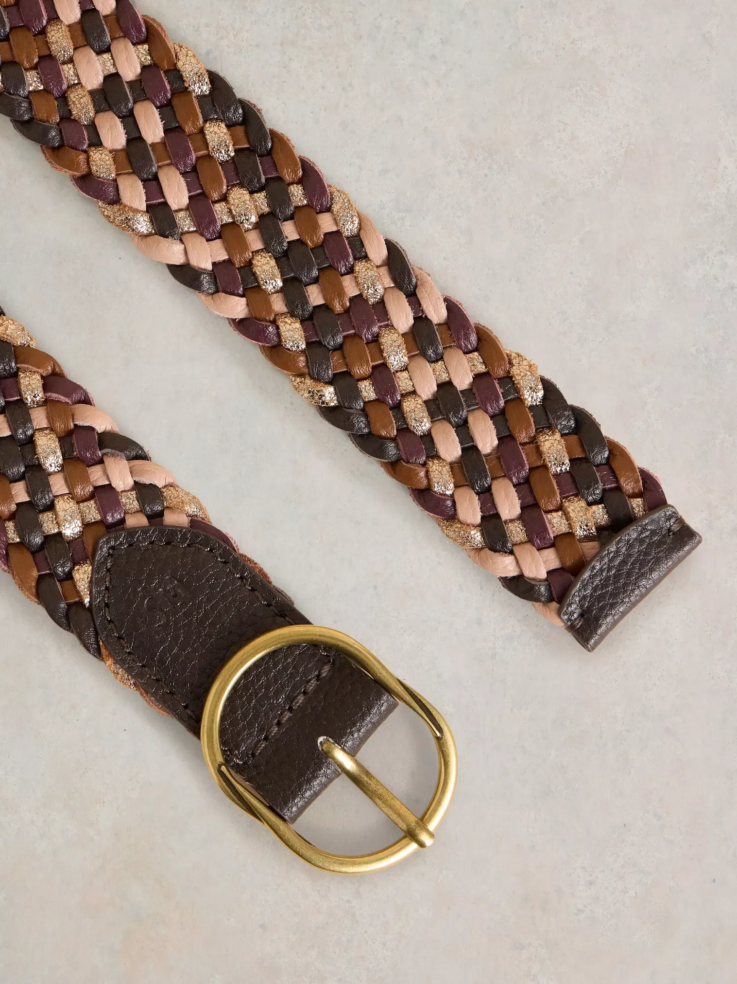 Leather Weave Belt - Image 5
