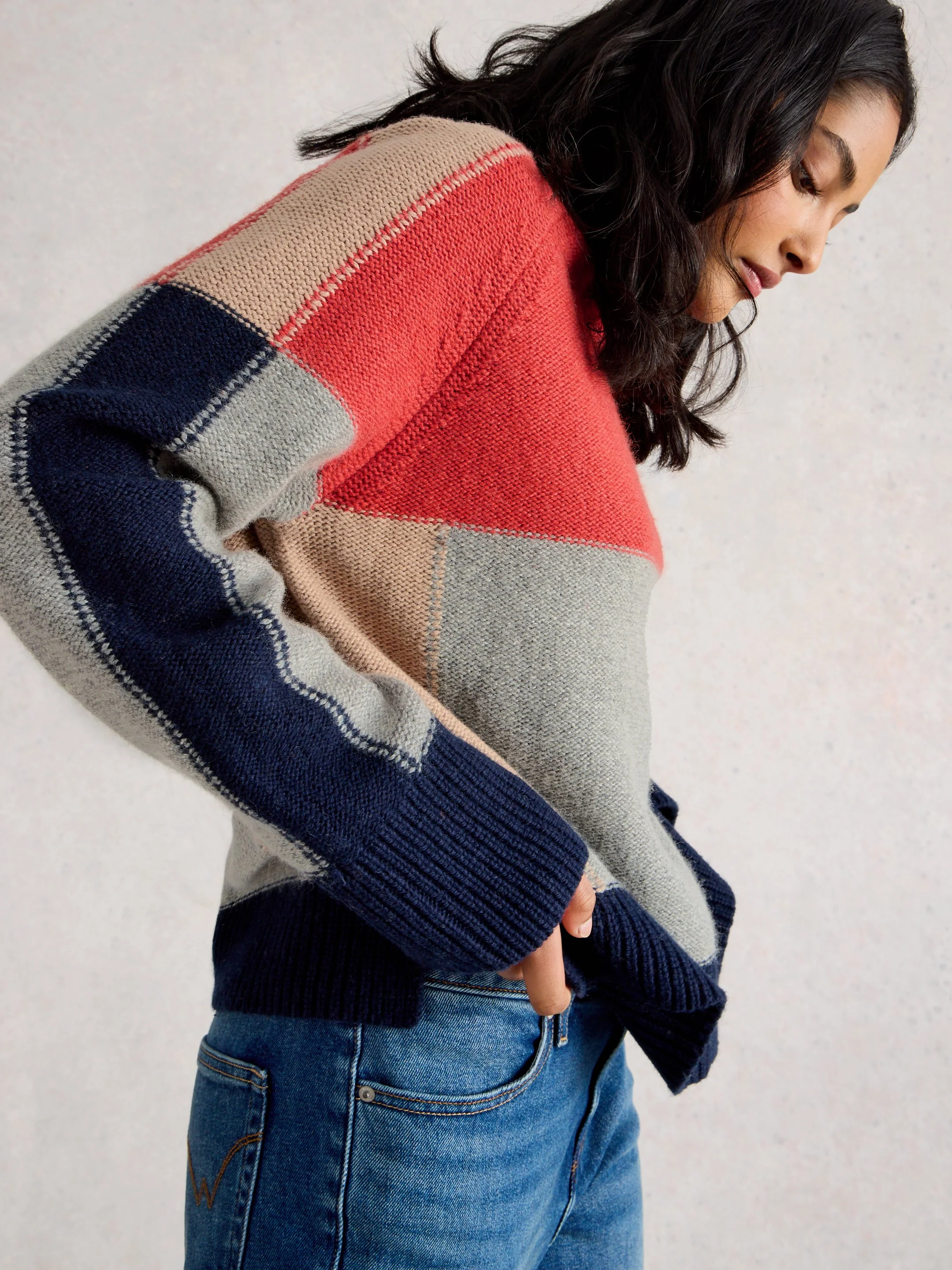 MARY COLOURBLOCK JUMPER - Image 3
