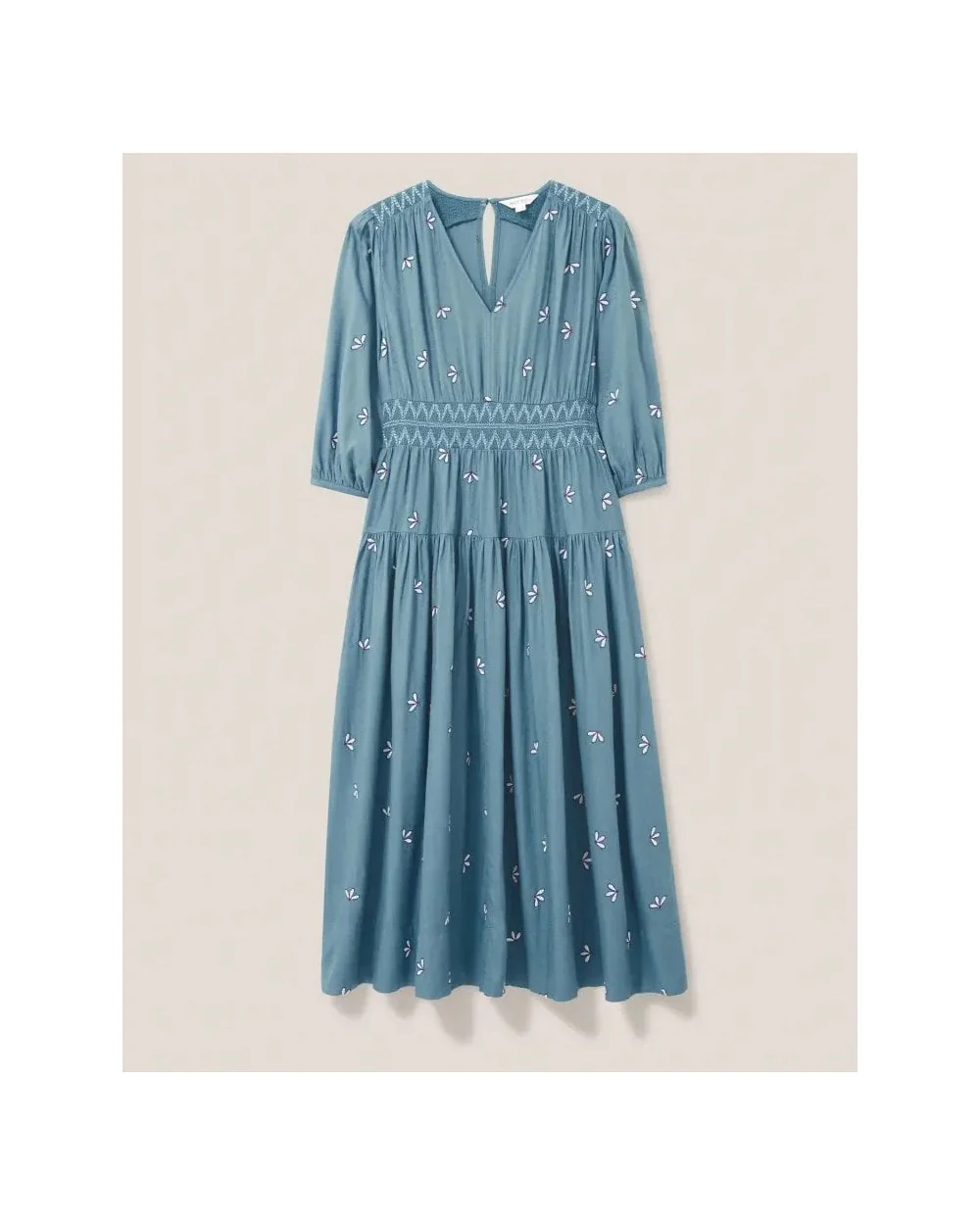 Maude Embroidered Dress - Image 2