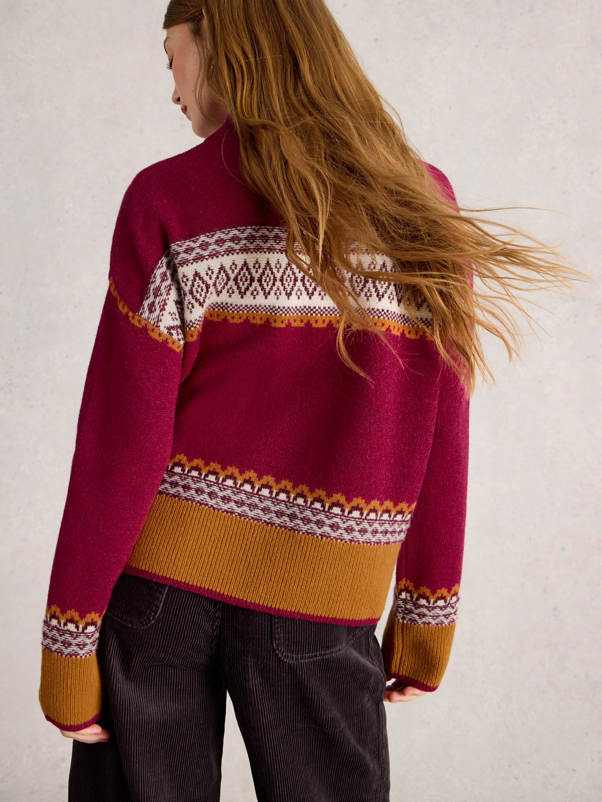 Millie Fairisle Jumper - Image 5