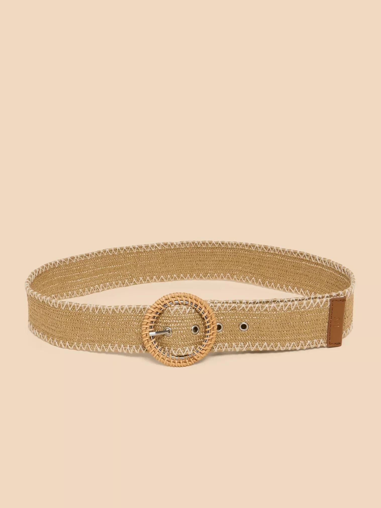 Raffia Woven Belt - Image 3
