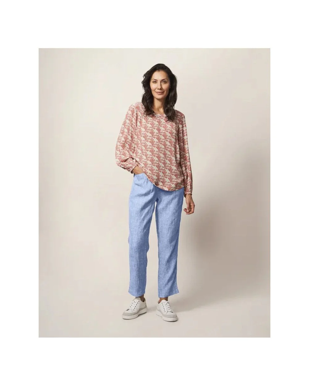 Rowena Linen Trouser - Image 3
