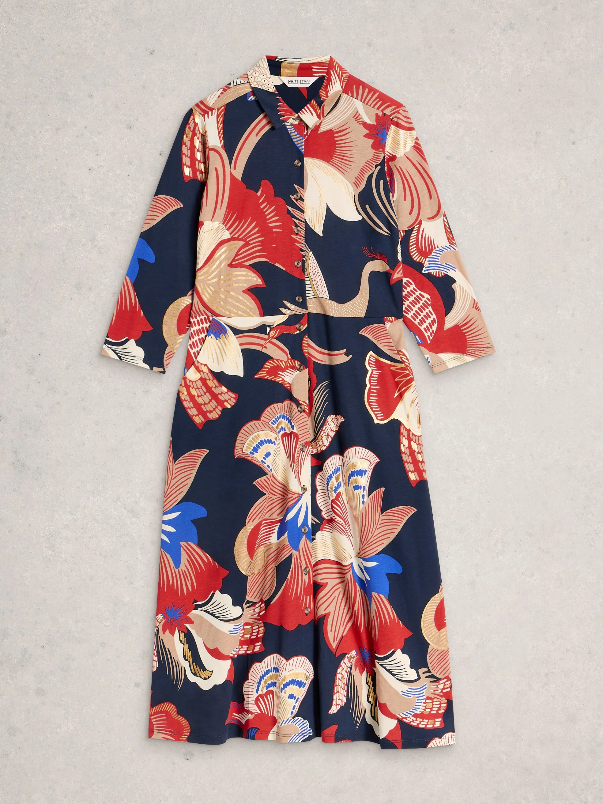 Rua Jersey Shirt Dress - Image 6