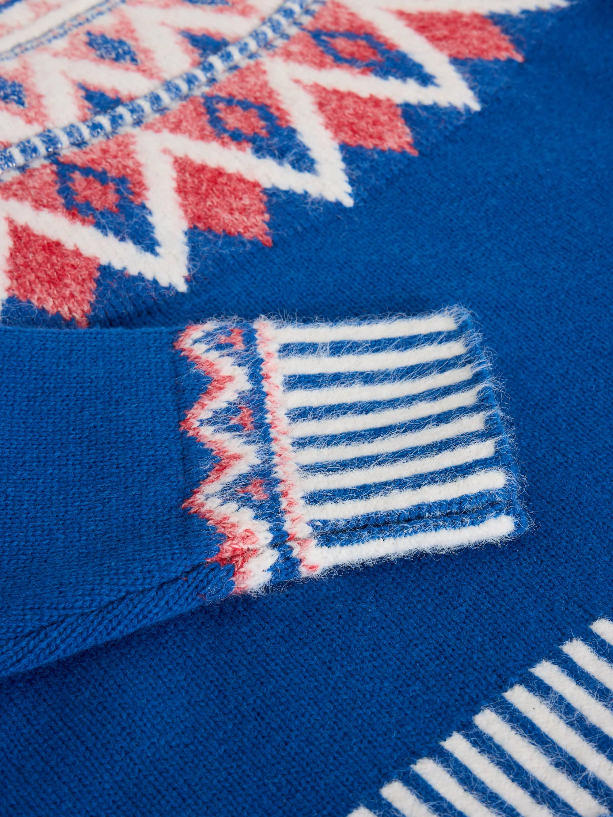SAPPHIRE FAIRISLE JUMPER - Image 6