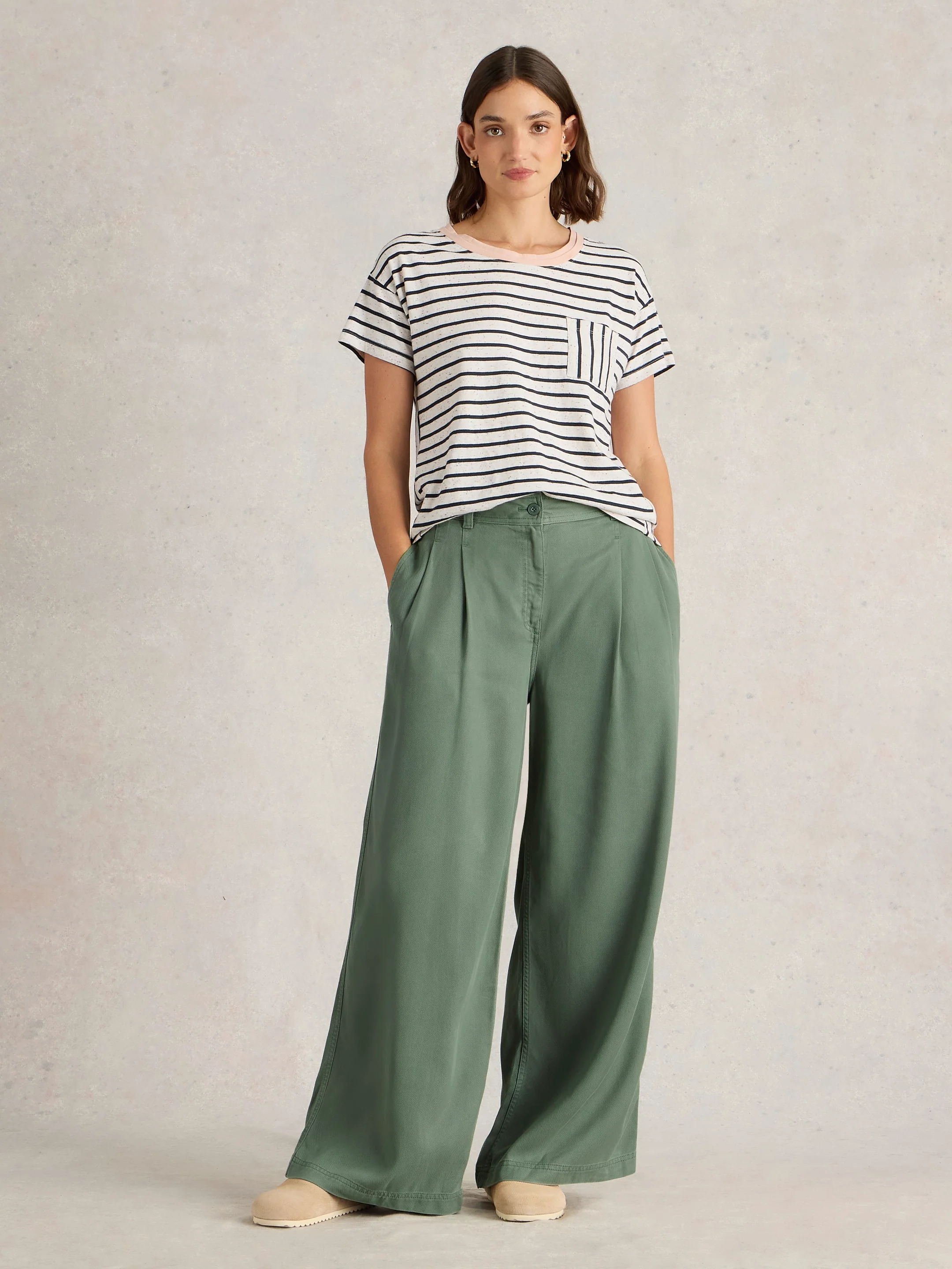 Sasha Wide Leg Trouser - Image 4