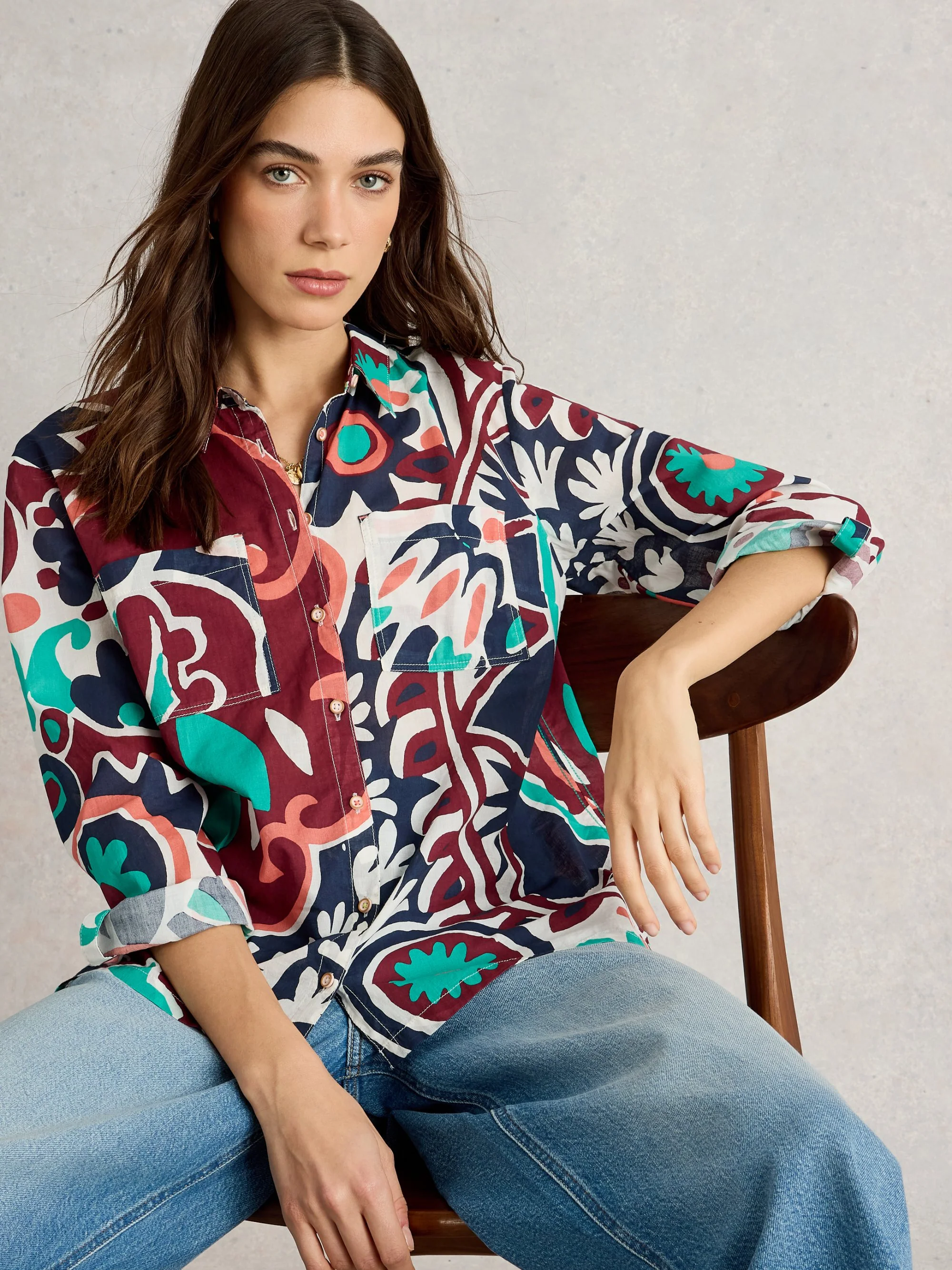 Sophie Organic Cotton Shirt - Image 12