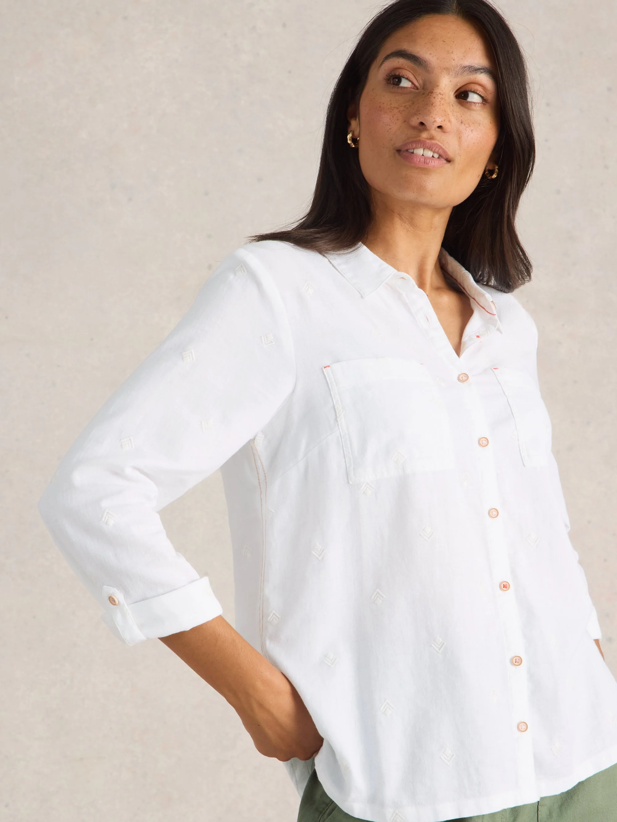 Sophie Organic Cotton Shirt - Image 17