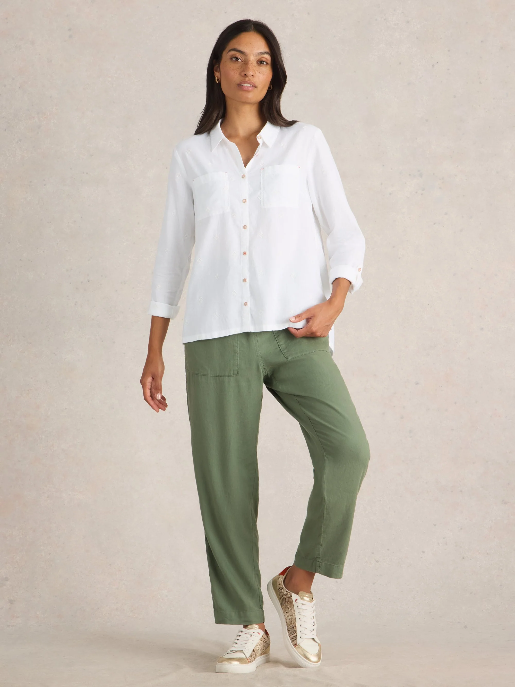 Sophie Organic Cotton Shirt - Image 22