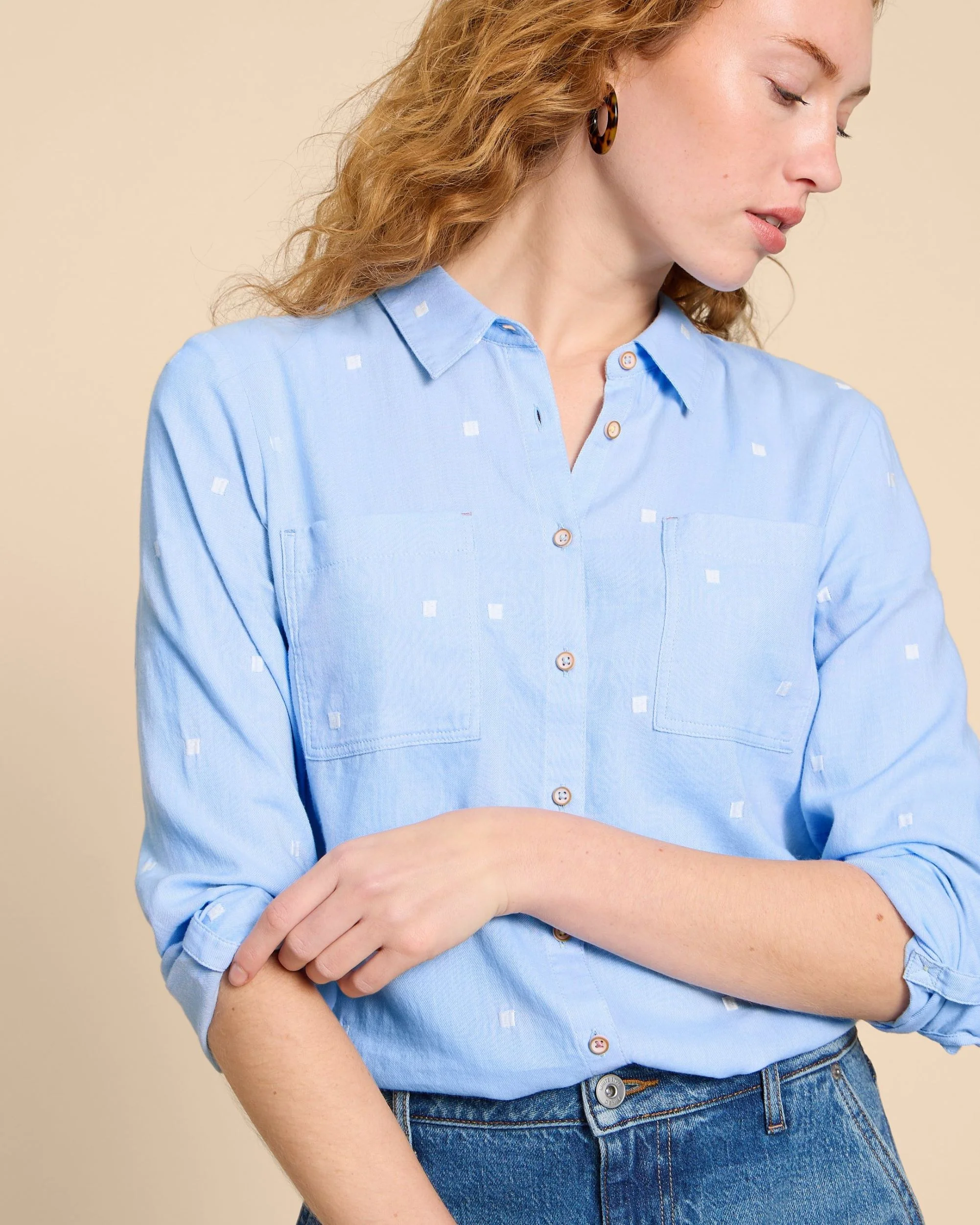 Sophie Organic Cotton Shirt - Image 21