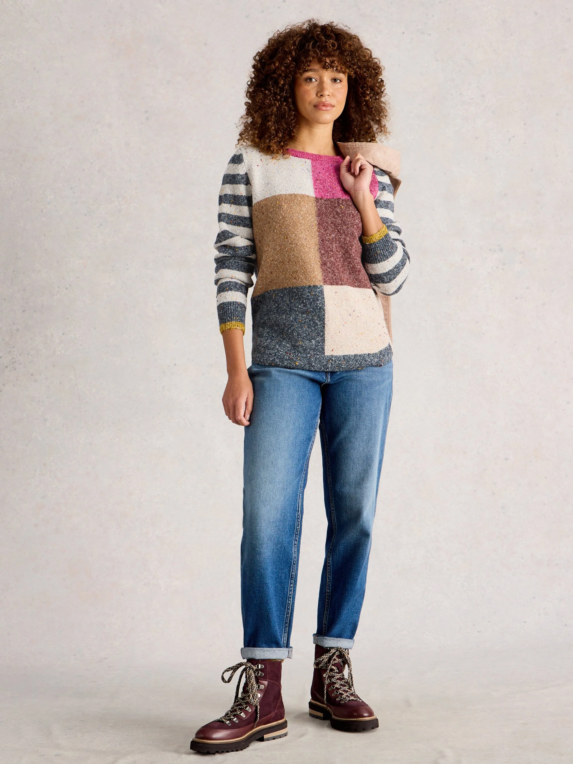 Talia Nep Crew Neck Jumper - Image 6