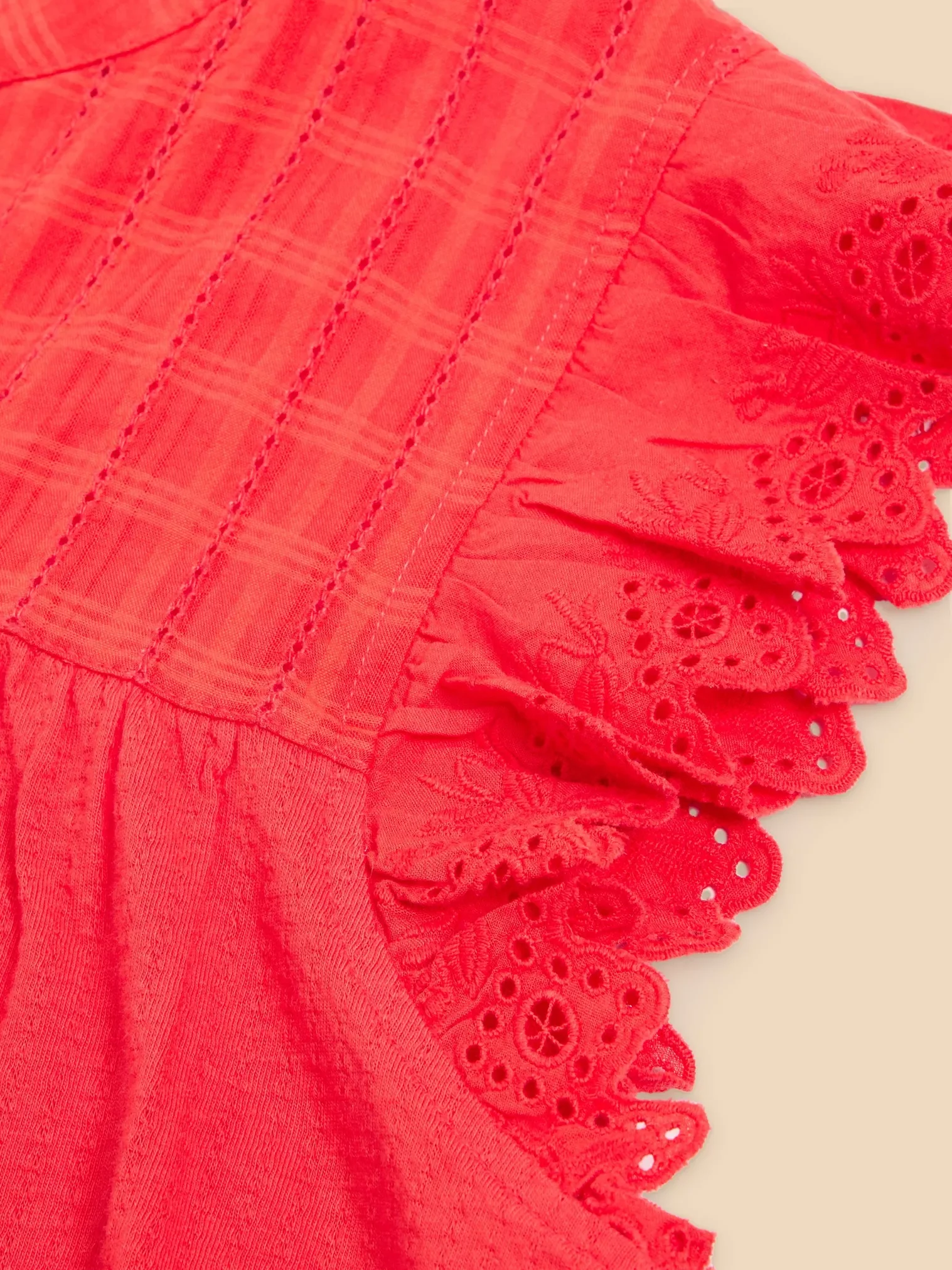 Tessa Woven Frill Top - Image 7