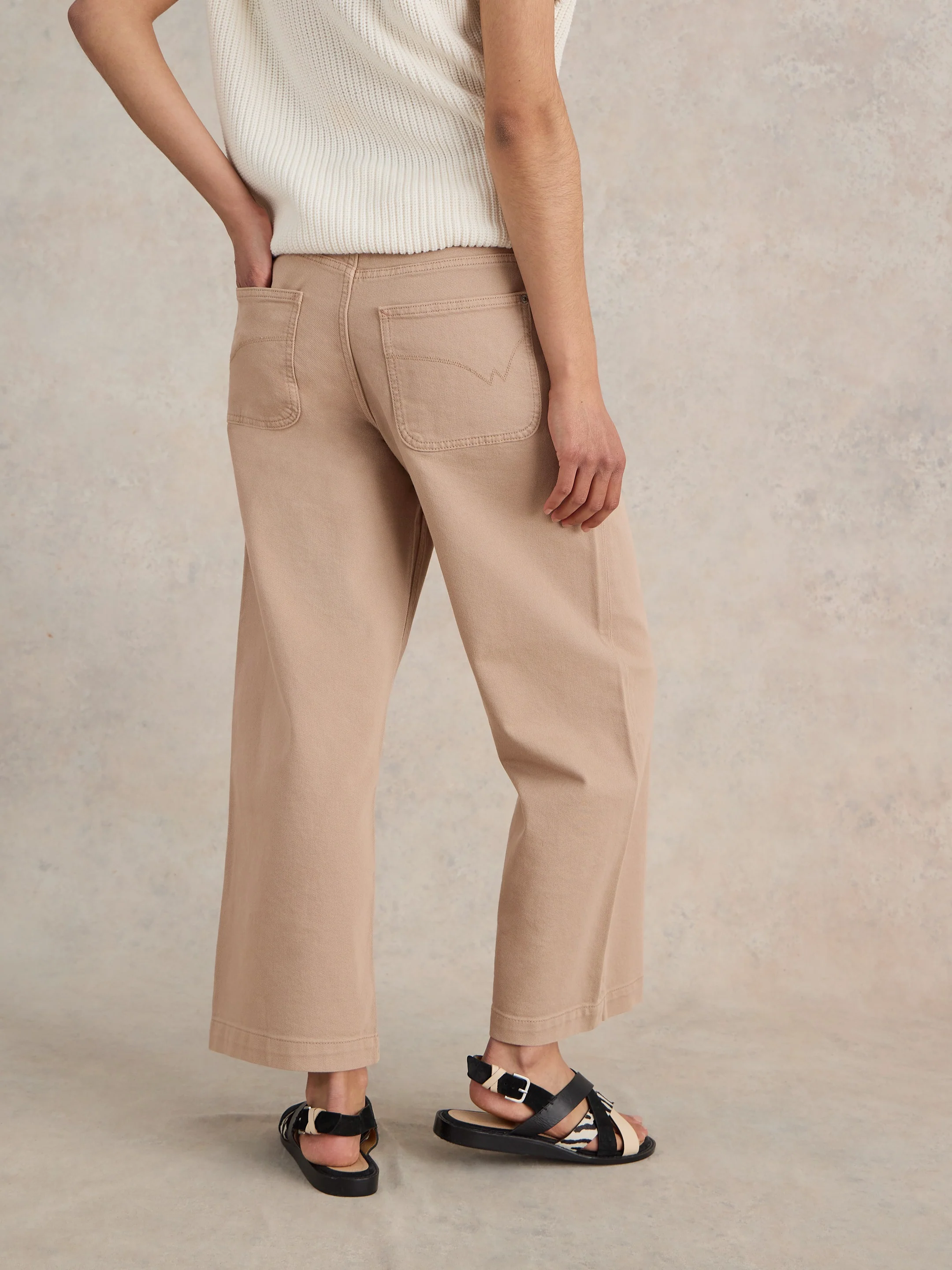 Tia Wide Leg Crop Jean - Image 10