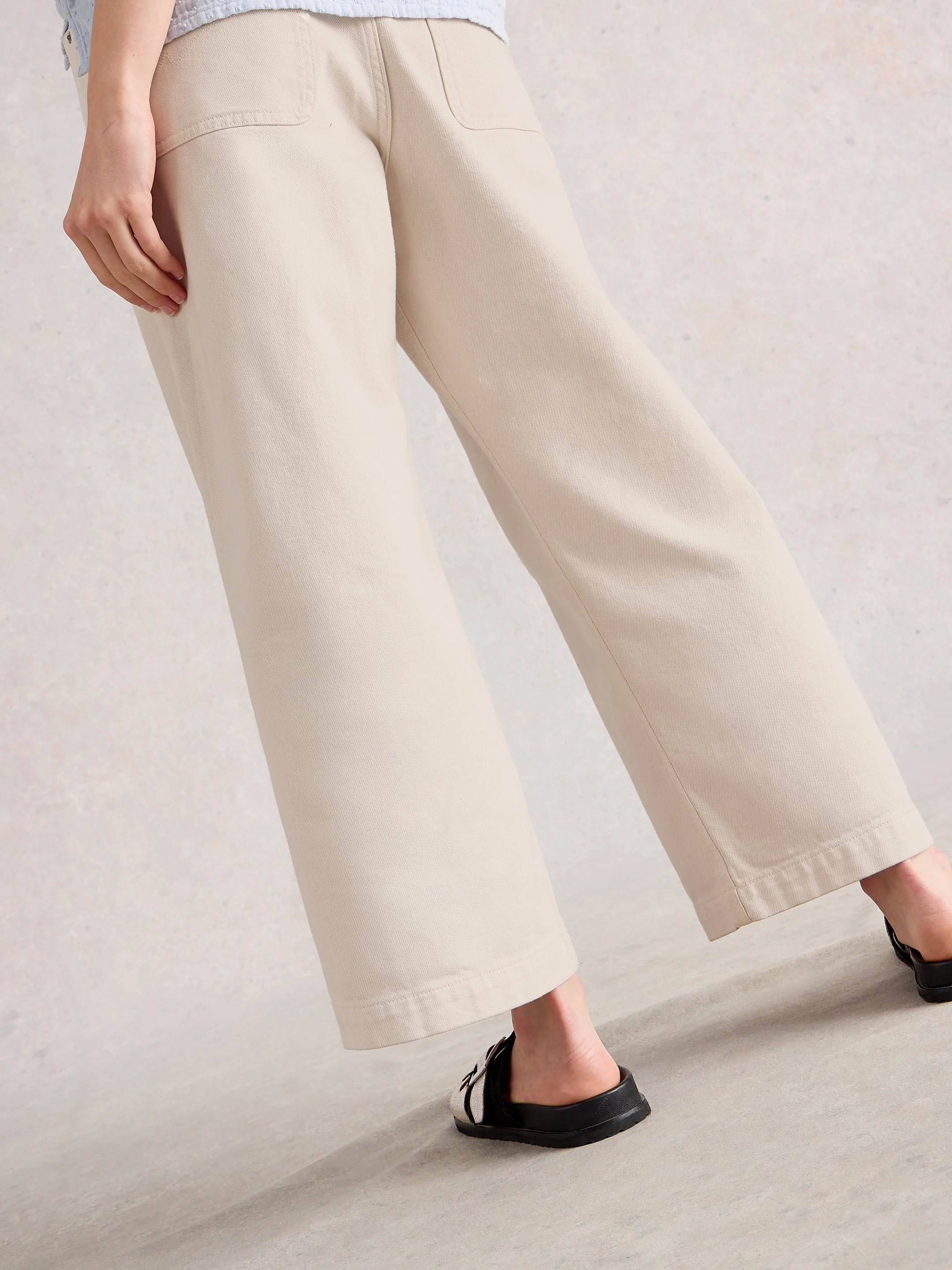 Tia Wide Leg Crop Jean - Image 15