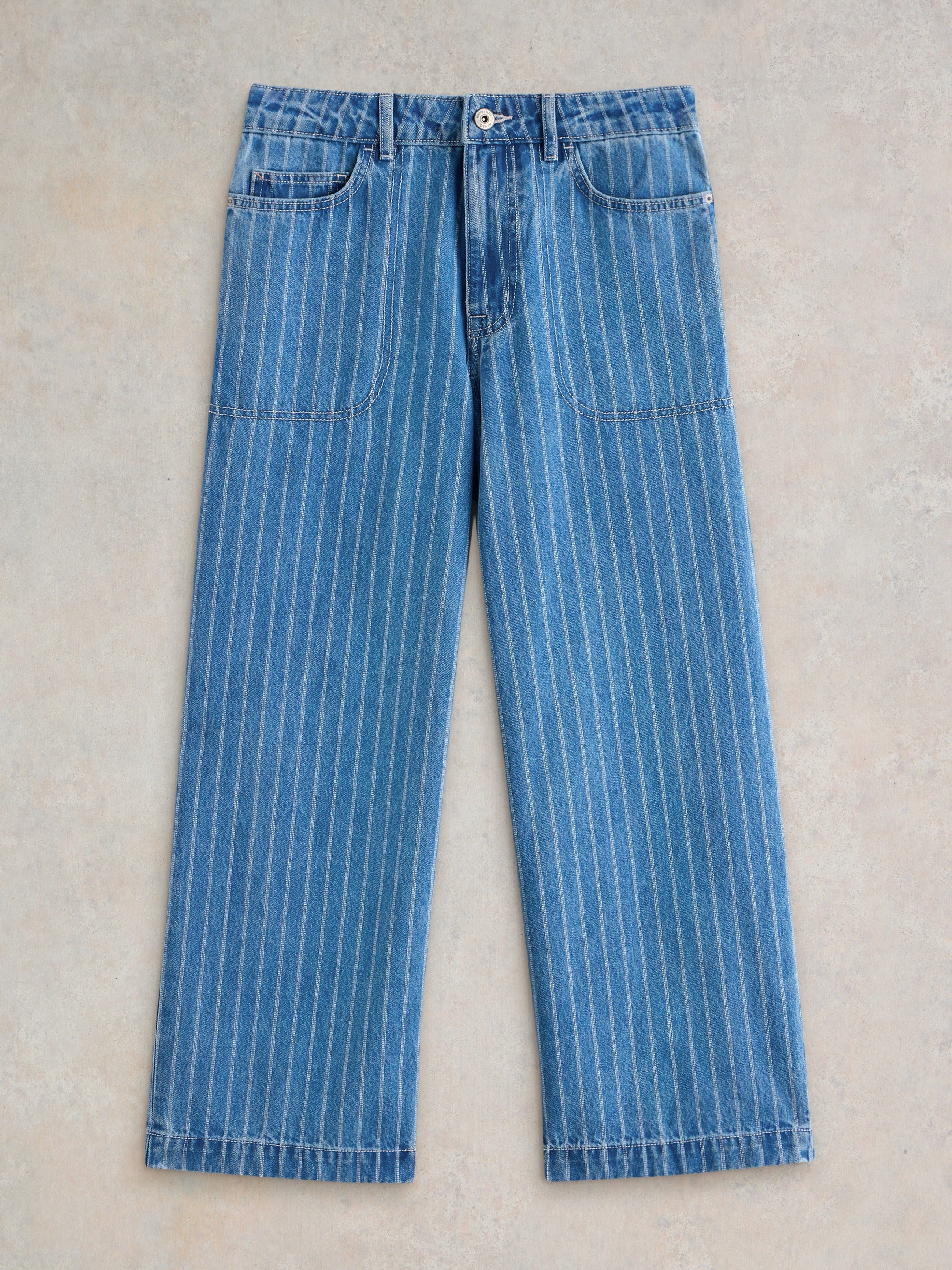 Tia Wide Leg Crop Jean - Image 6