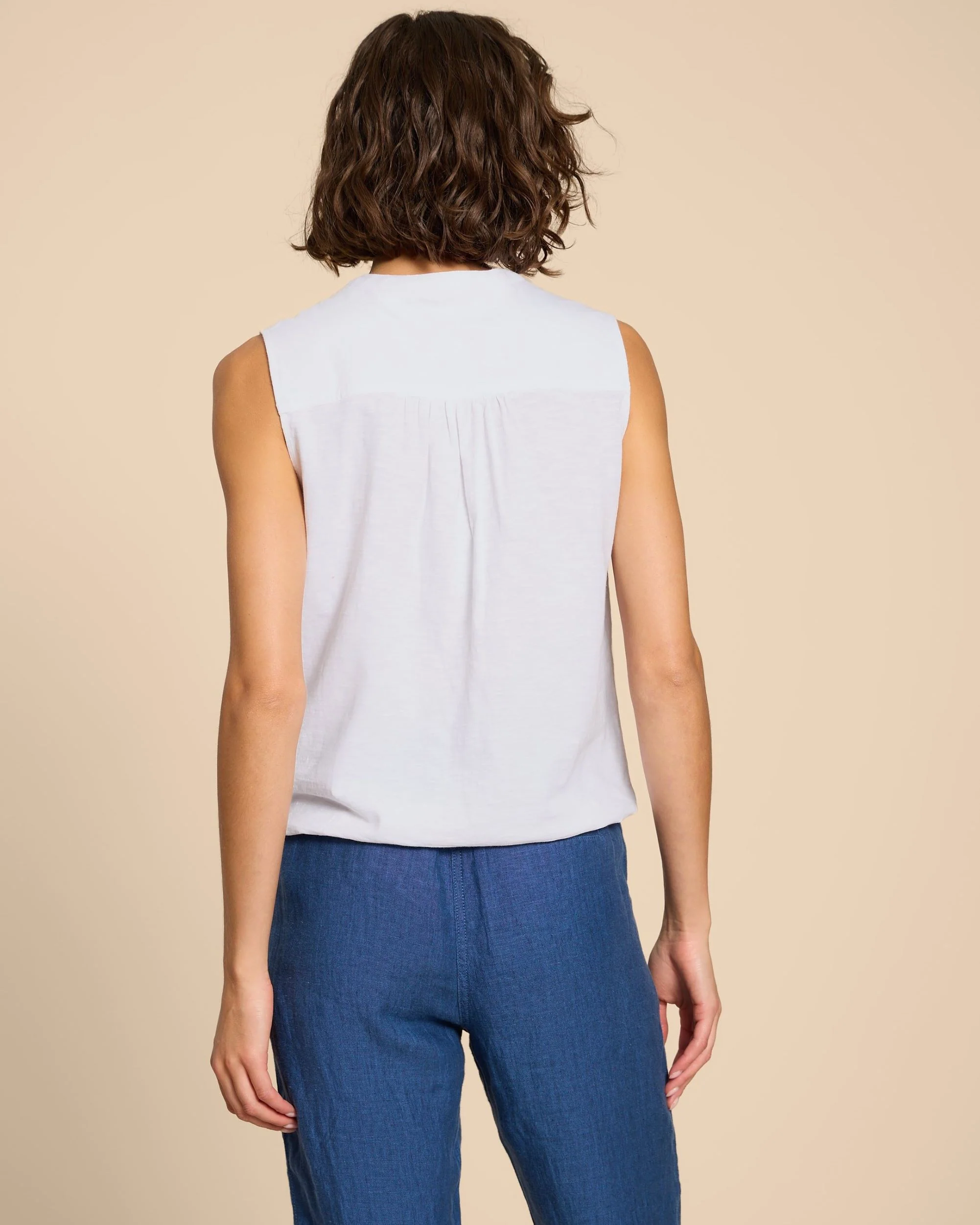 Tulip Jersey Sleeveless Shirt - Image 13