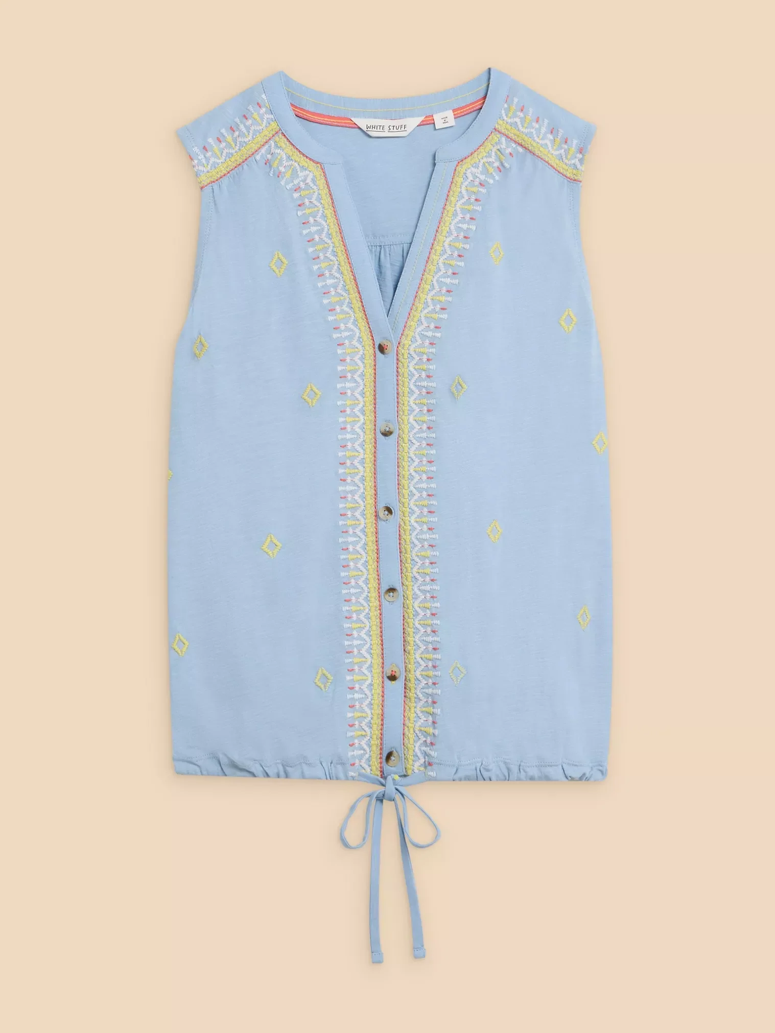 Tulip Jersey Sleeveless Shirt - Image 17