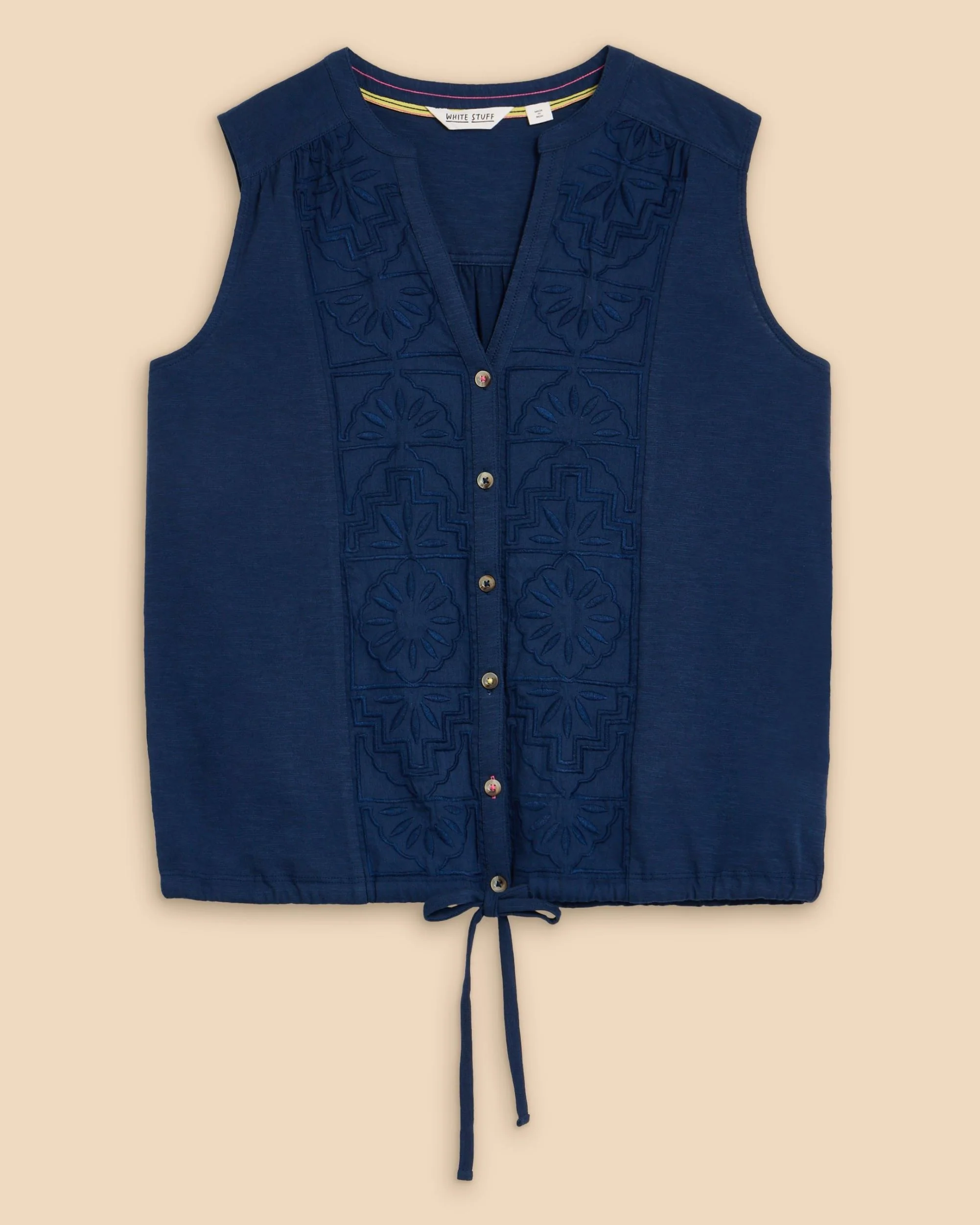 Tulip Jersey Sleeveless Shirt - Image 6