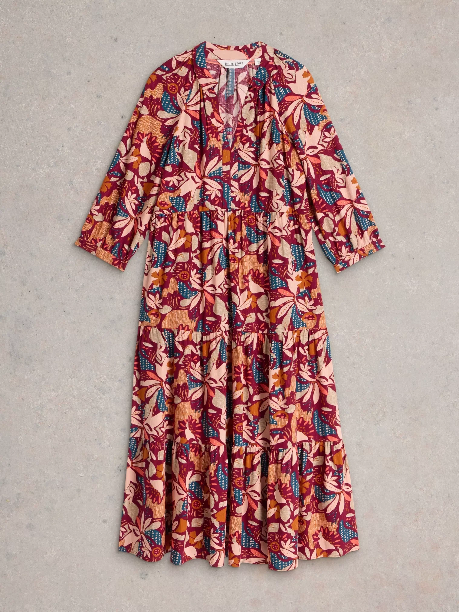 Virginia Tiered Shirt Dress - Image 3