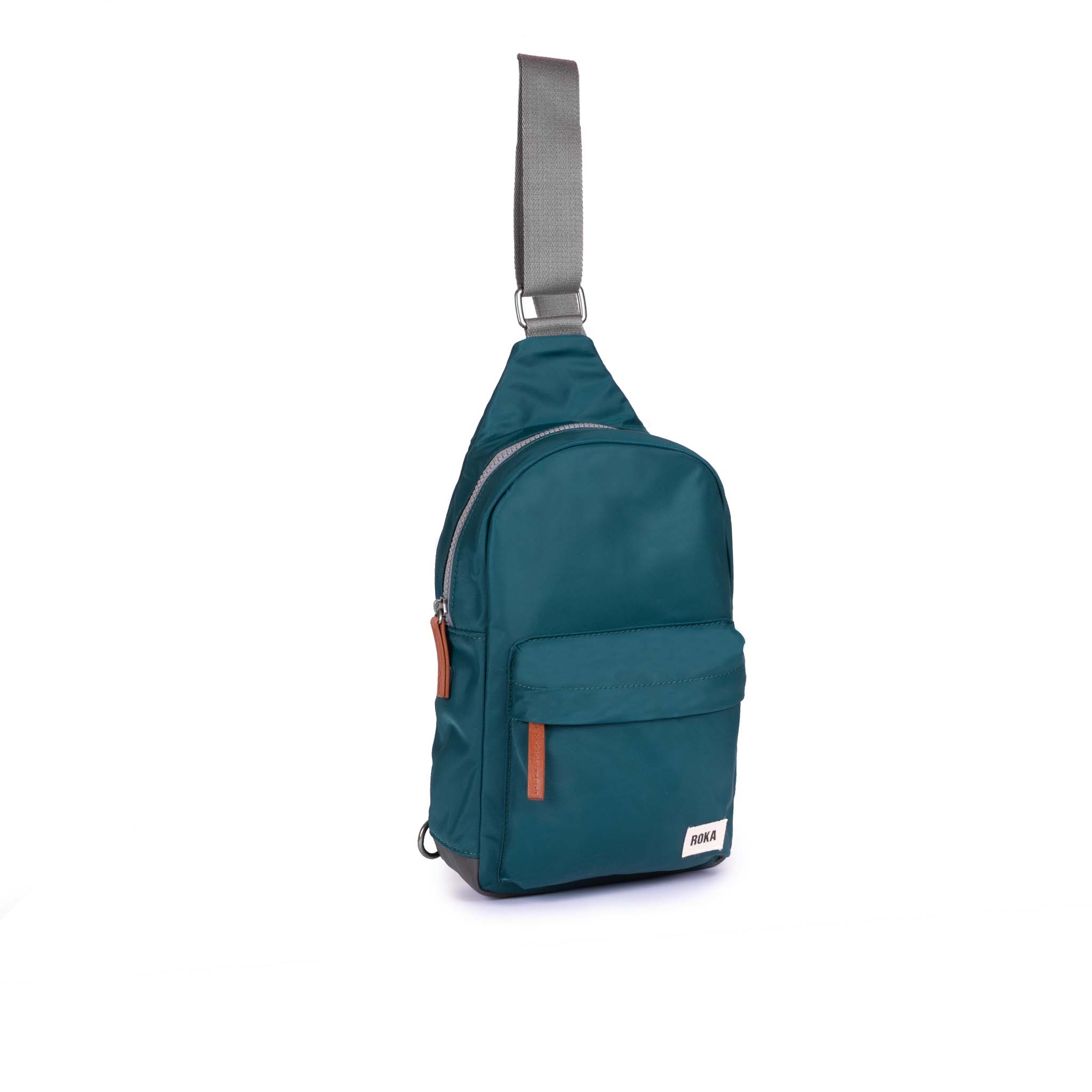 Willesden Sling in Teal Nylon - Image 6