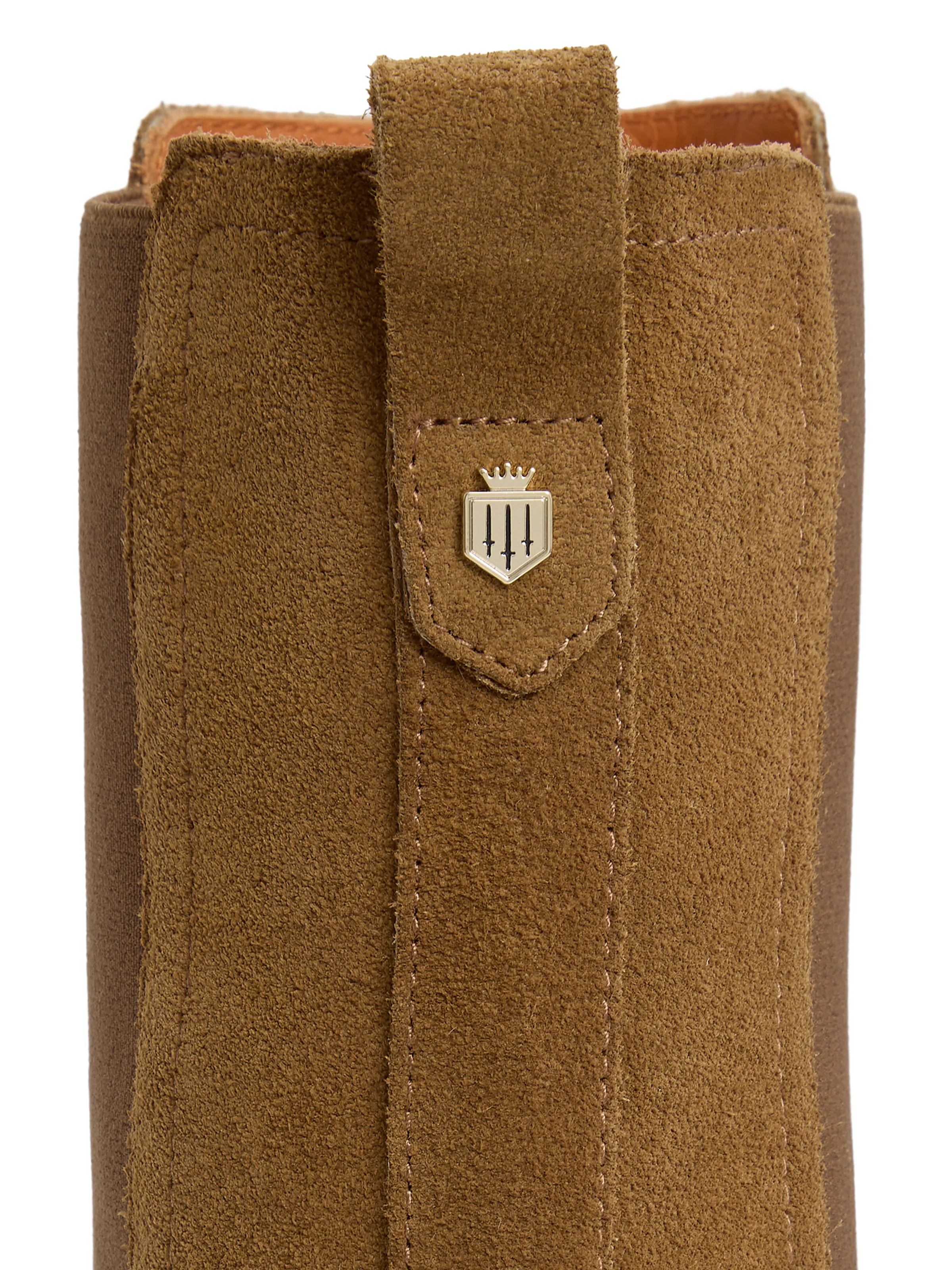Boudica Suede Heeled Ankle Boot - Image 6