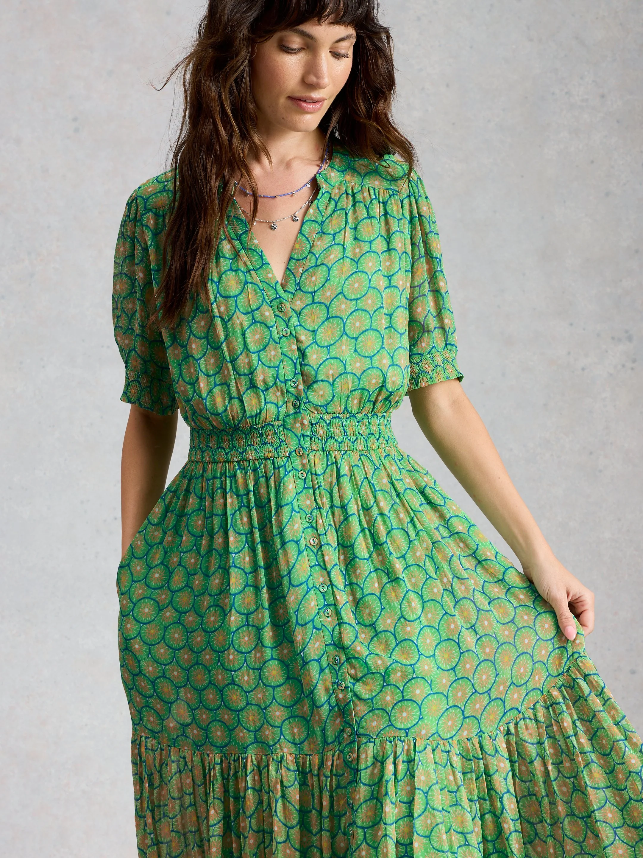 Yuki Midi Dress - Image 2