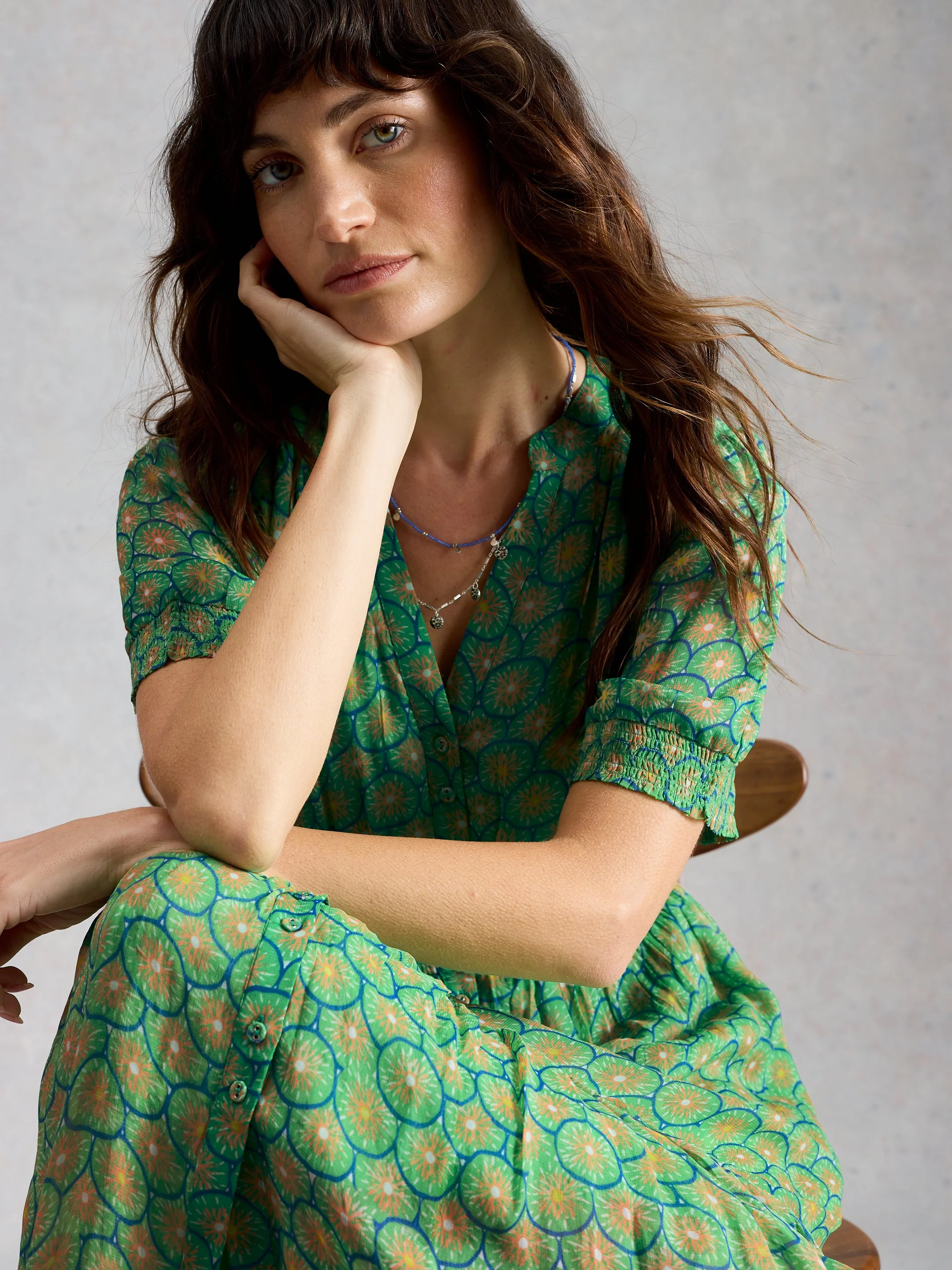 Yuki Midi Dress - Image 3
